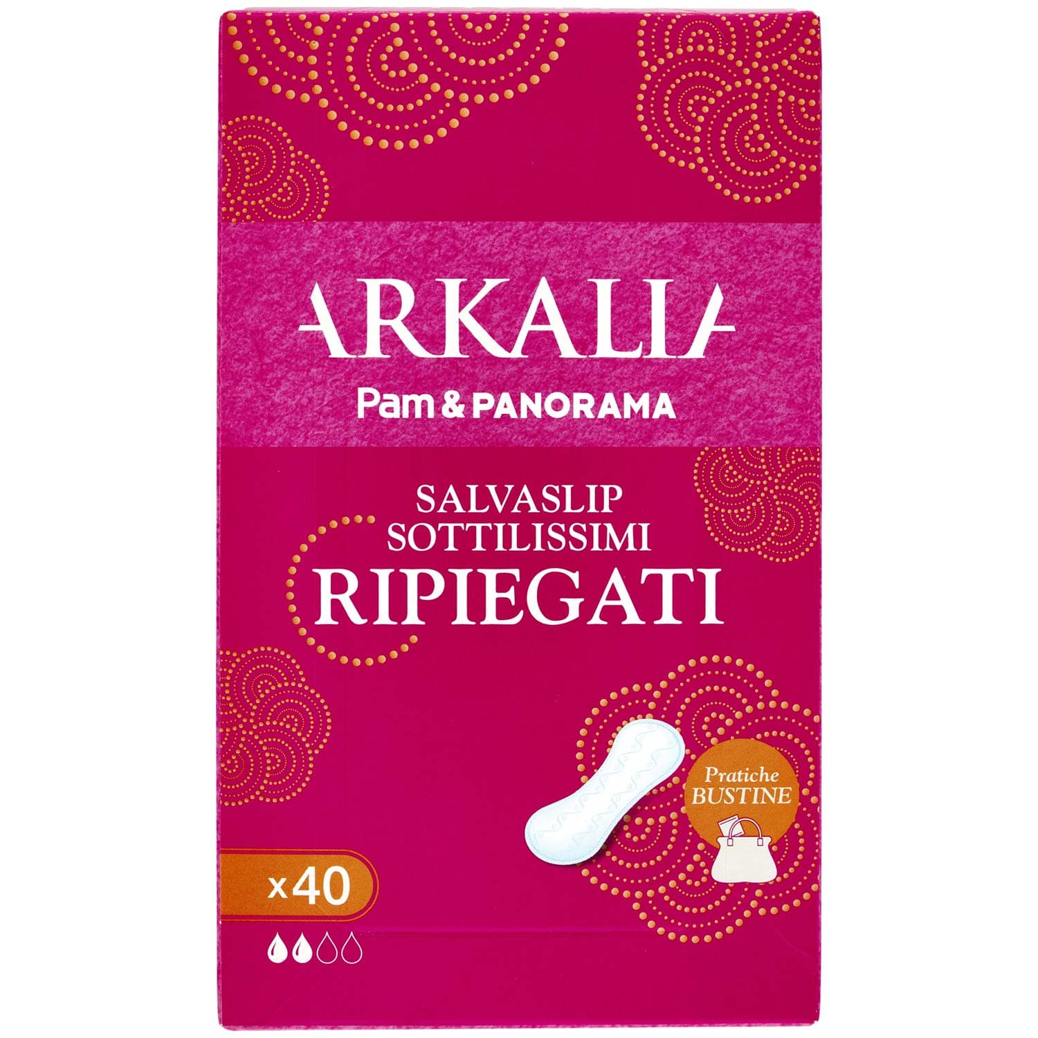 PAM PANORAMA Salvaslip Ripiegati Sottilissimi in Bustina 40 pz – immagine 2