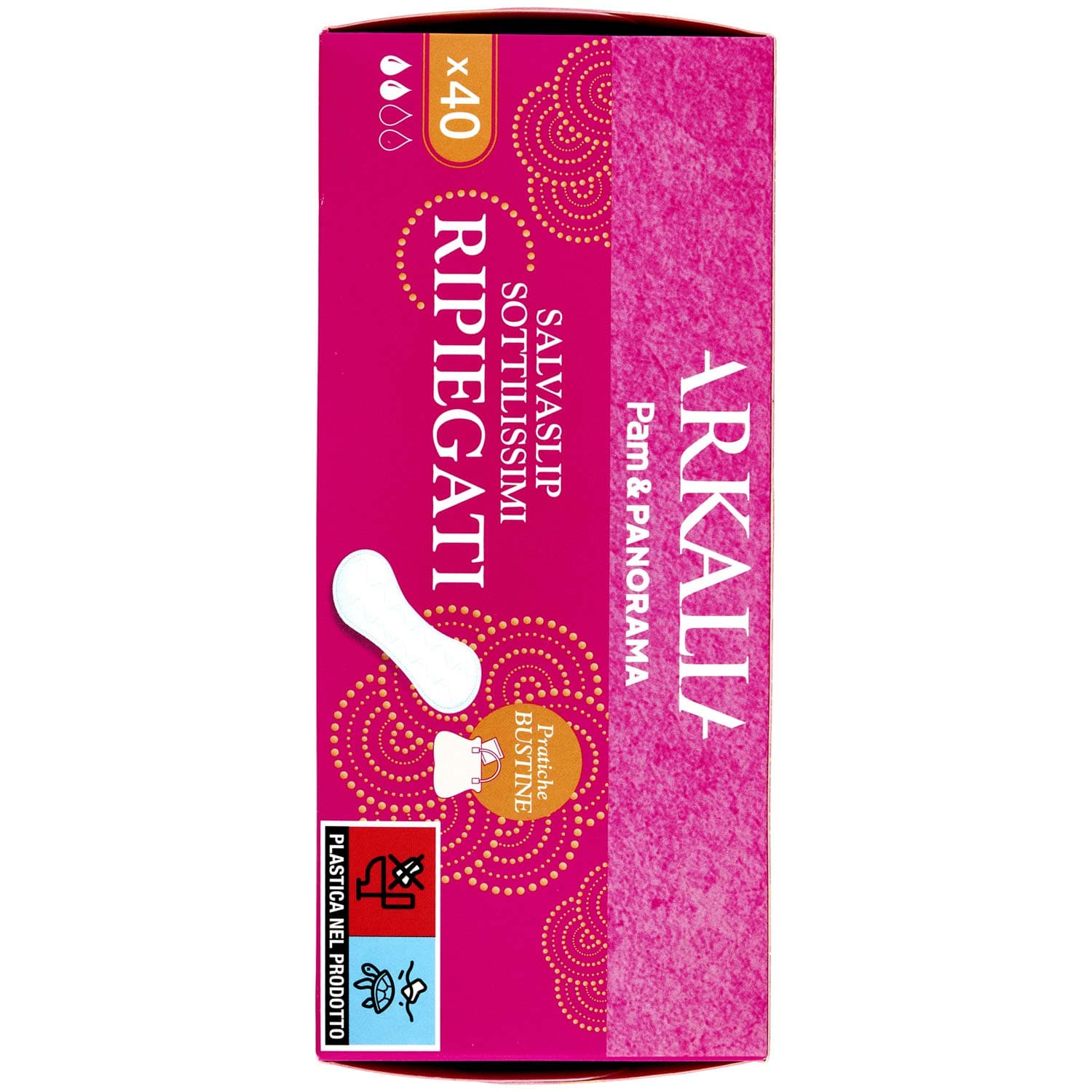 PAM PANORAMA Salvaslip Ripiegati Sottilissimi in Bustina 40 pz – immagine 3