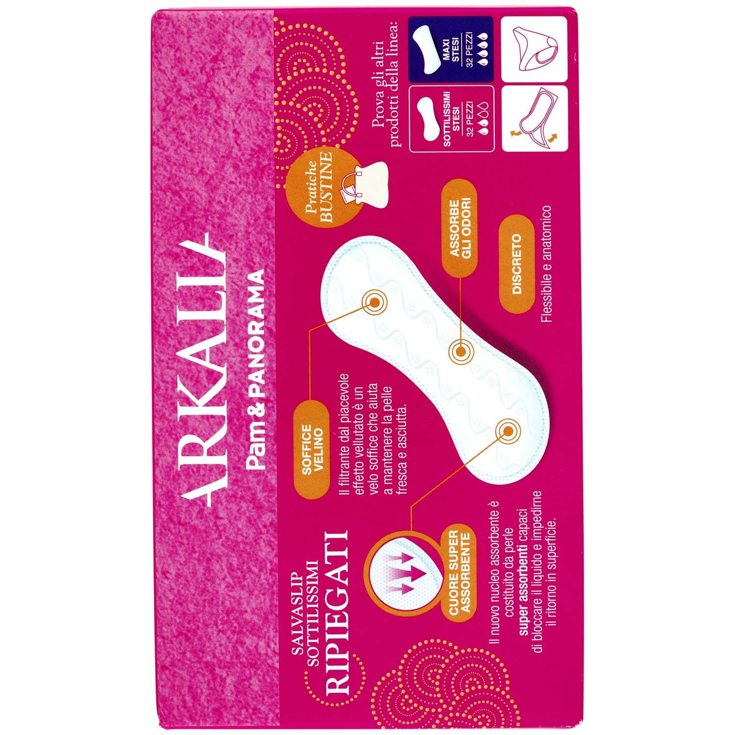 PAM PANORAMA Salvaslip Ripiegati Sottilissimi in Bustina 40 pz – immagine 4