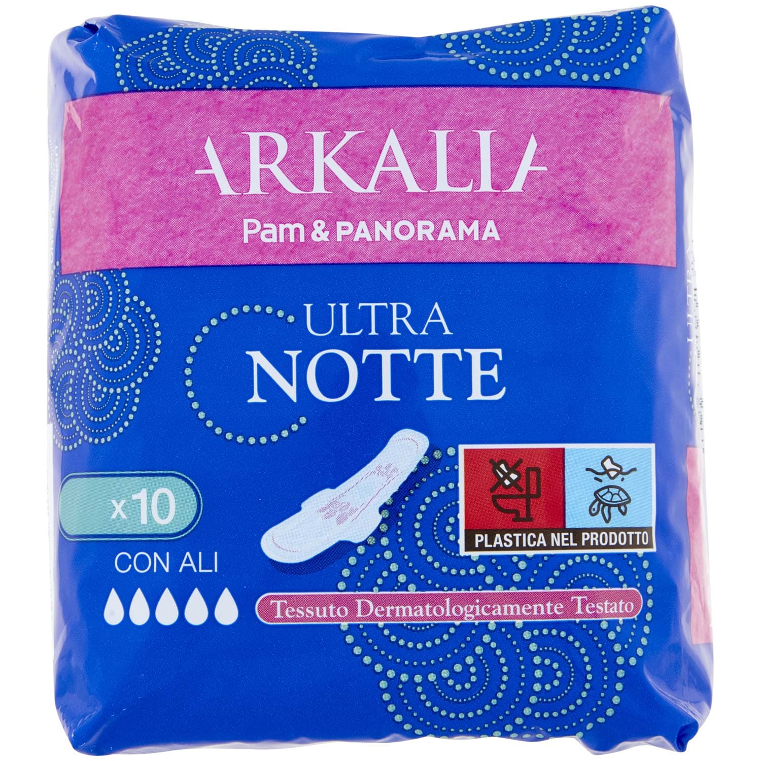 PAM PANORAMA Assorbenti Ultra Notte con Ali in Bustina 10 pz – immagine 2