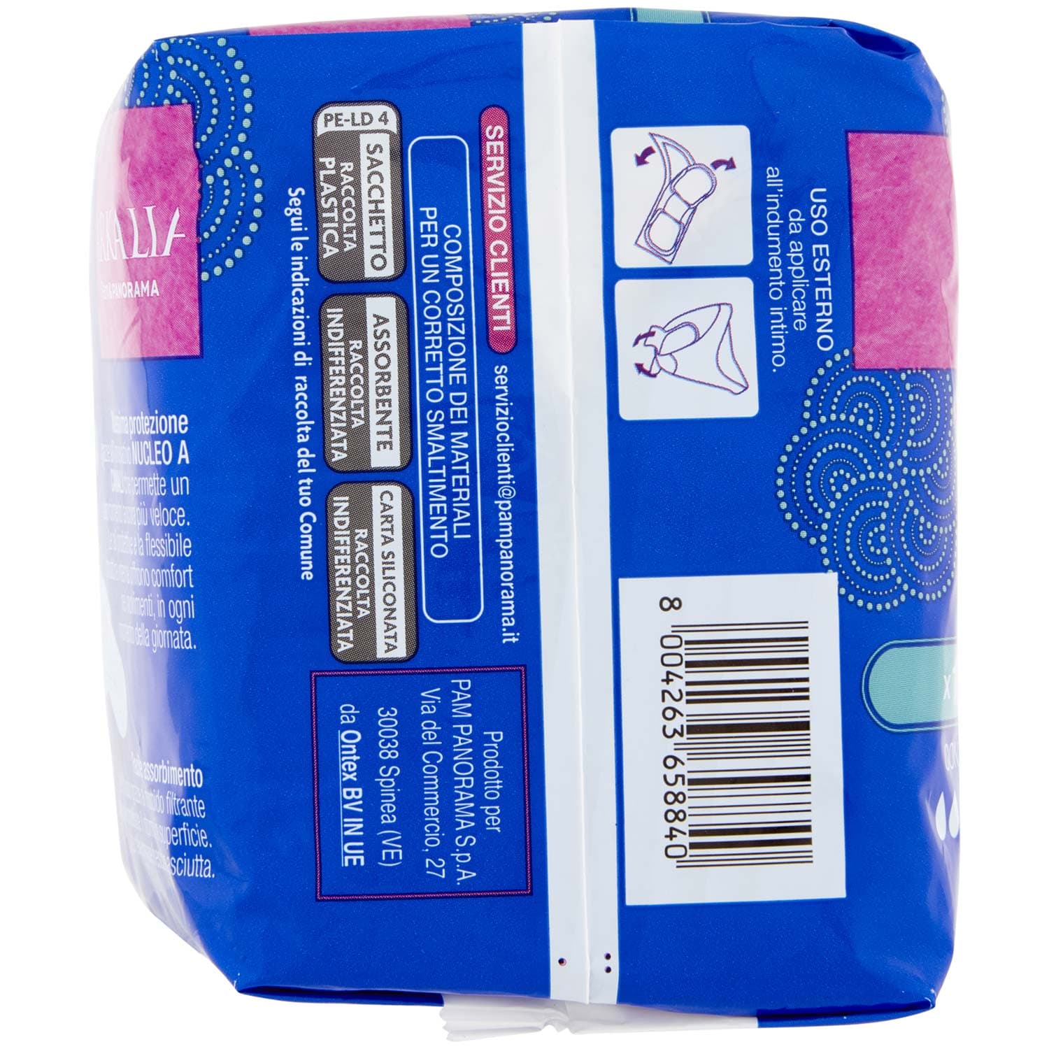 PAM PANORAMA Assorbenti Ultra Notte con Ali in Bustina 10 pz – immagine 3