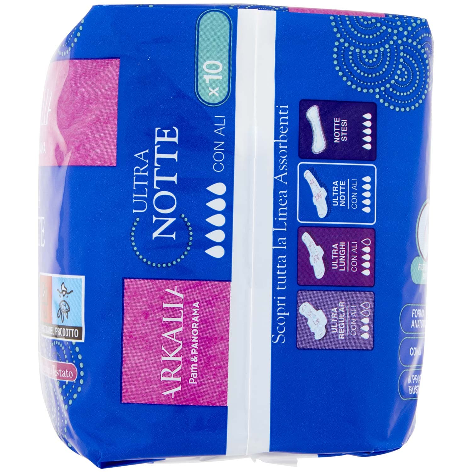 PAM PANORAMA Assorbenti Ultra Notte con Ali in Bustina 10 pz – immagine 5