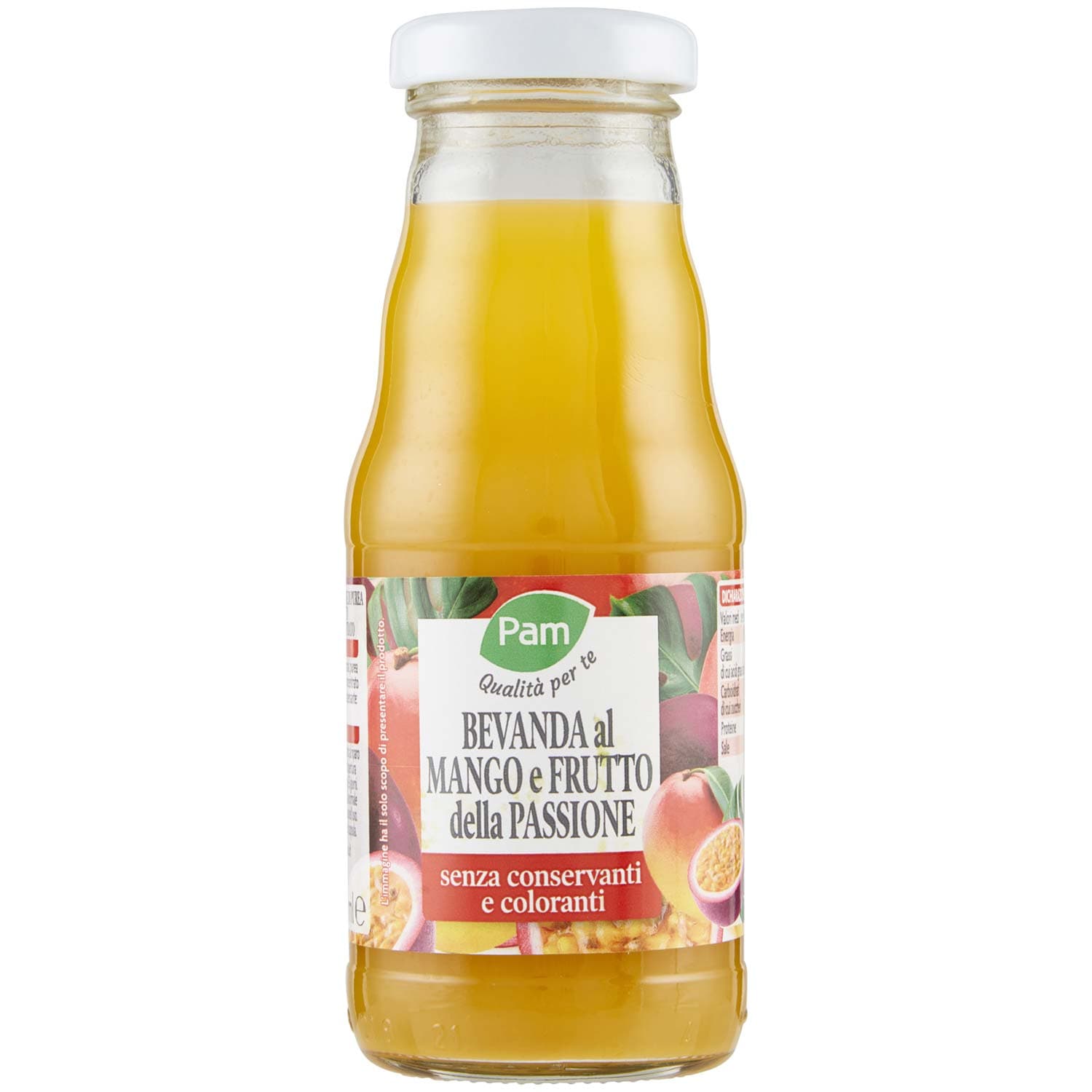 PAM Qualità per te Bevanda al Mango e Frutto della Passione 200 ml – immagine 2