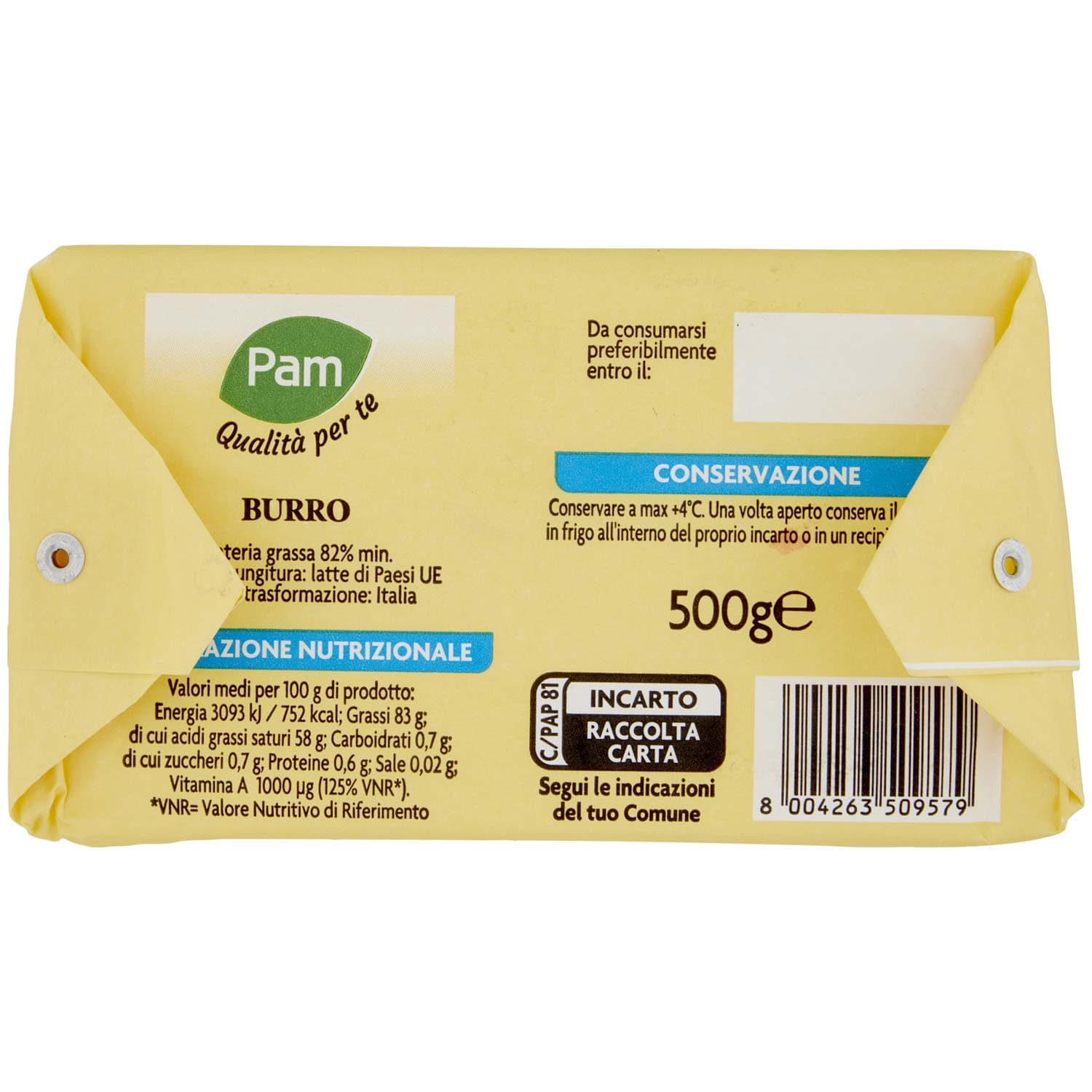 PAM panorama burro 500 g – immagine 4