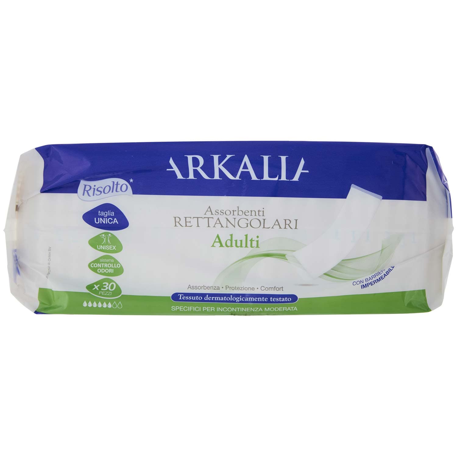 ARKALIA Assorbenti Rettangolari Adulti taglia Unica 30 pz – immagine 6