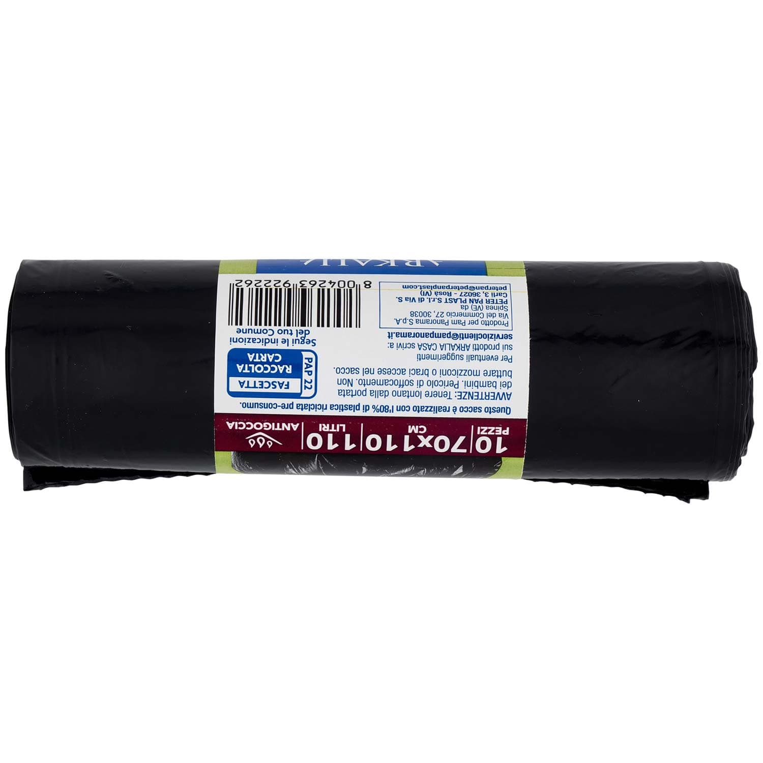 ARKALIA CASA Sacchi Condominio con Laccio 70x110 cm 110 Litri Antigoccia 10 pz – immagine 4