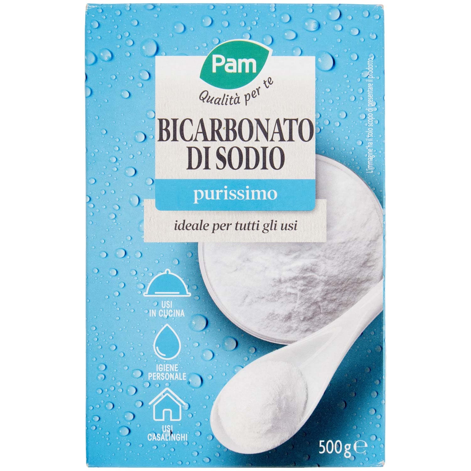 PAM Qualità per te Bicarbonato di Sodio purissimo 500 g – immagine 2