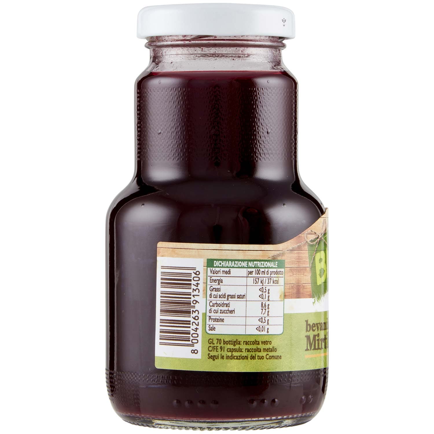 BIO bevanda al Mirtillo Biologica 200 ml – immagine 3