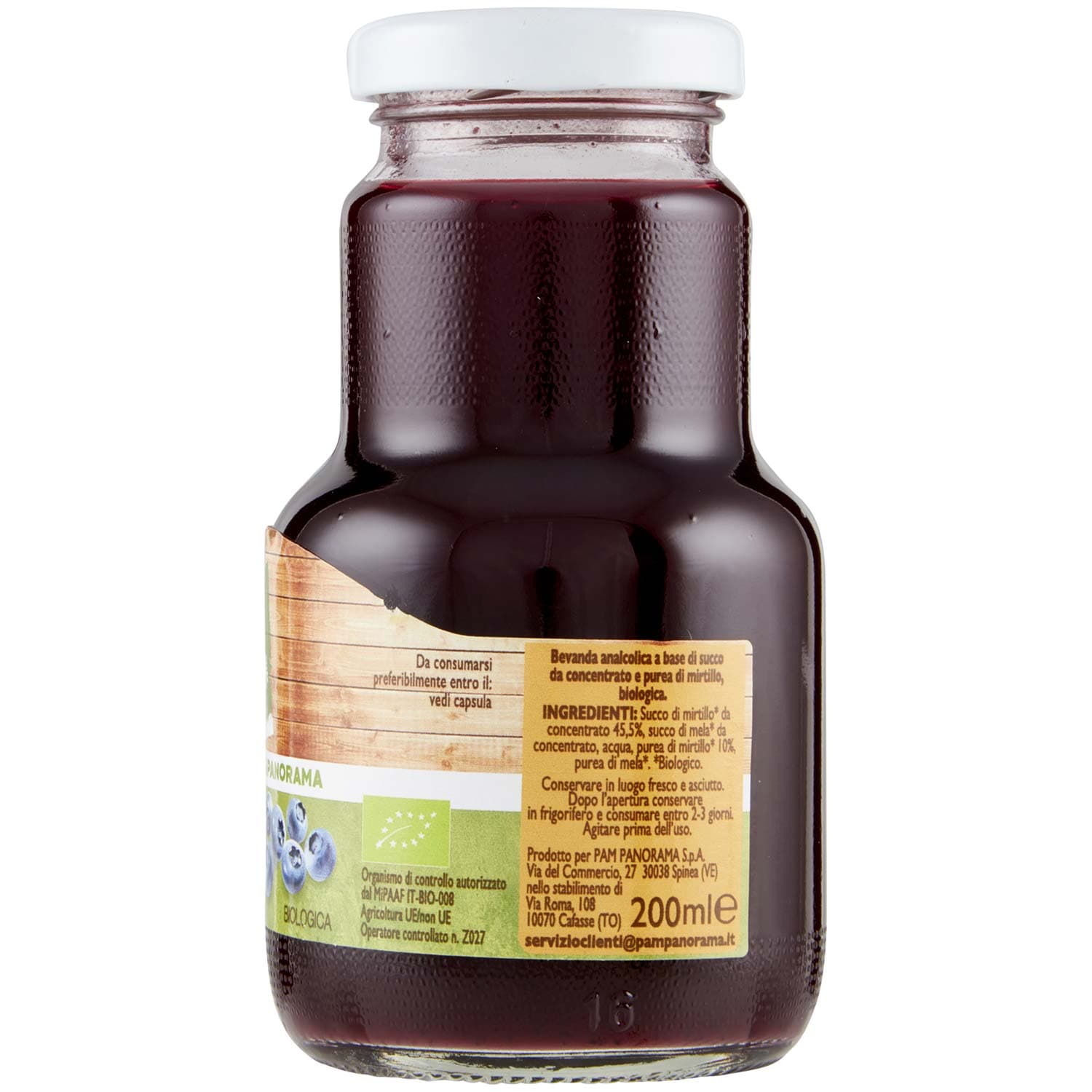 BIO bevanda al Mirtillo Biologica 200 ml – immagine 5