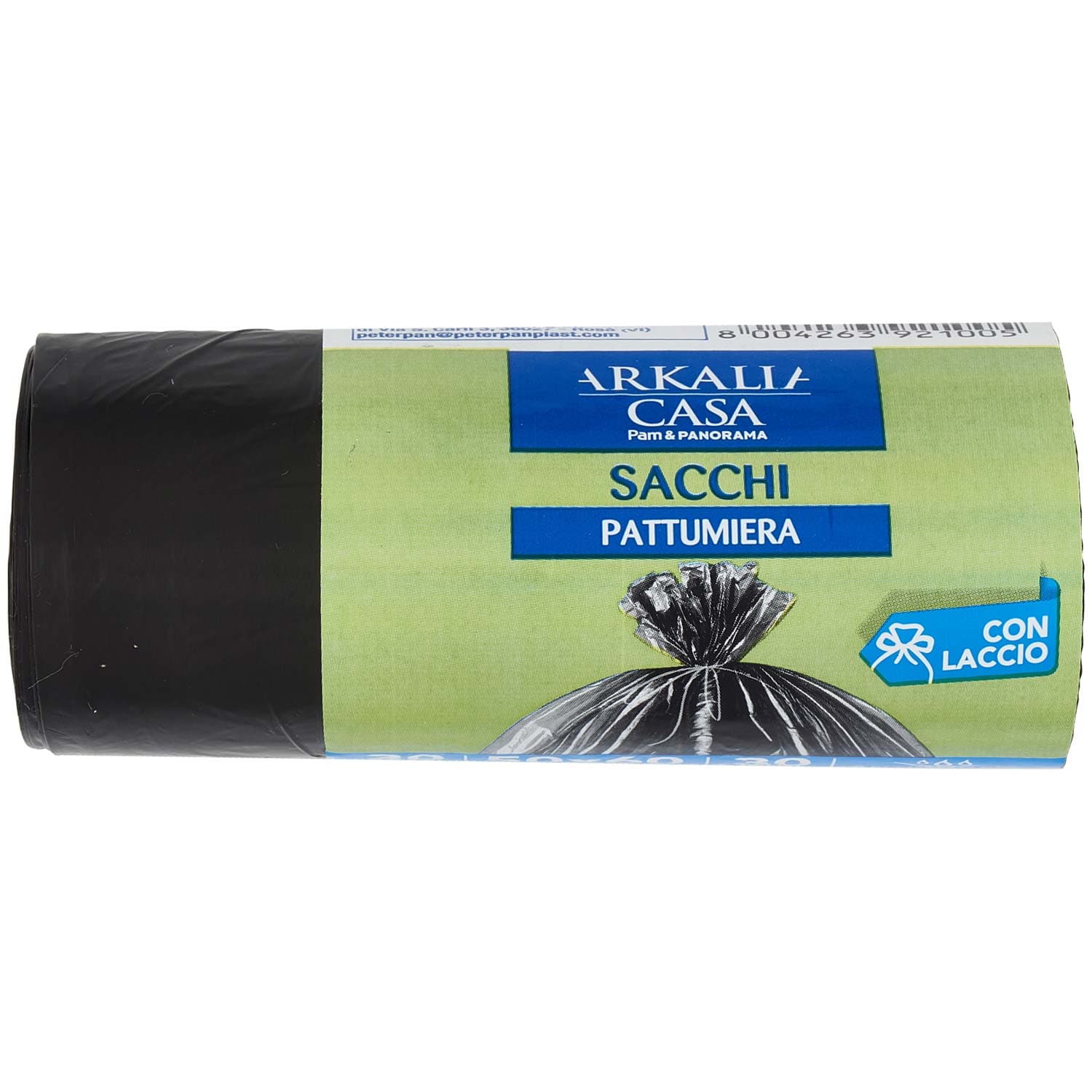ARKALIA CASA Sacchi Pattumiera con Laccio 50x60 cm 30 Litri Antigoccia 30 pz – immagine 2