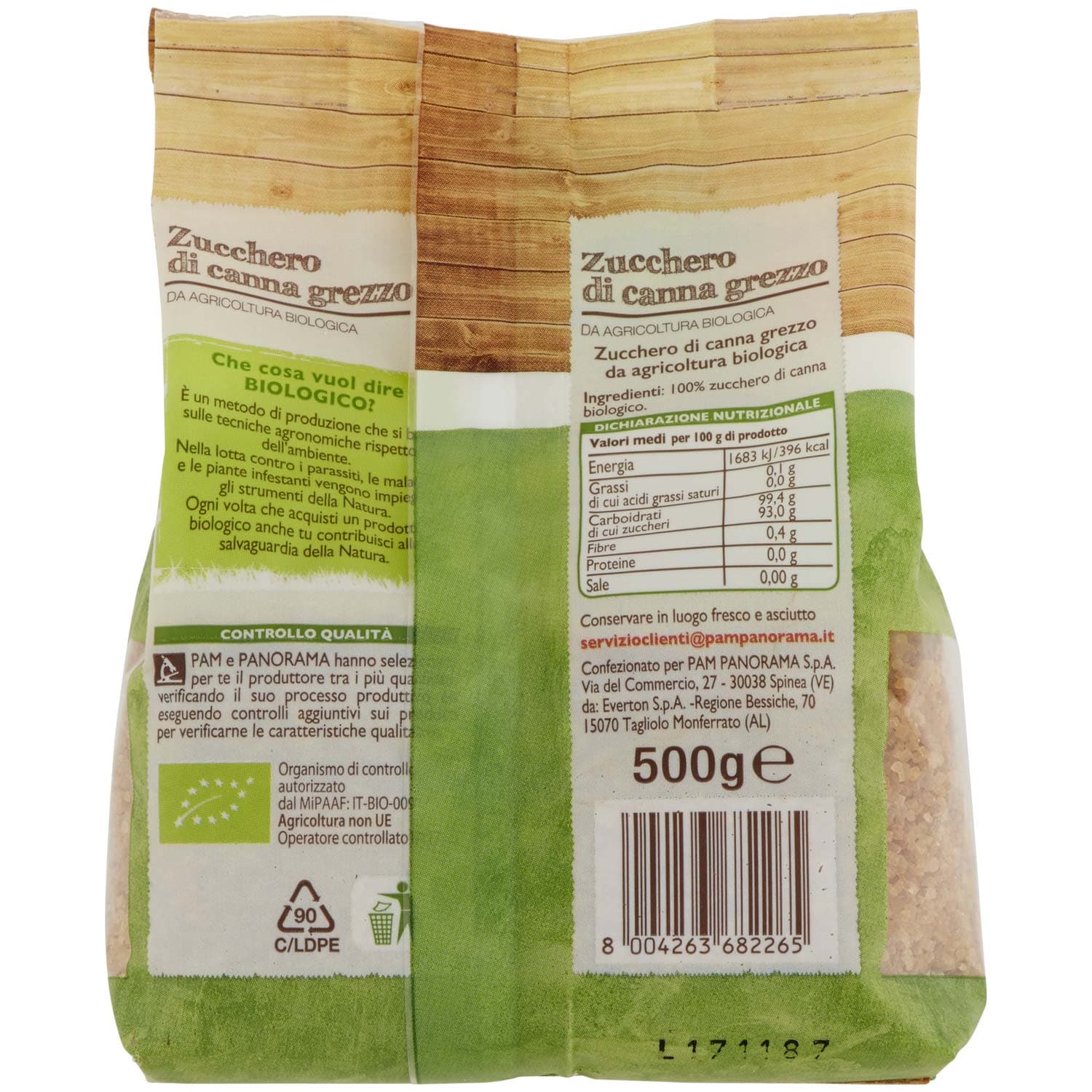 BIO Zucchero di canna grezzo 500 g – immagine 4
