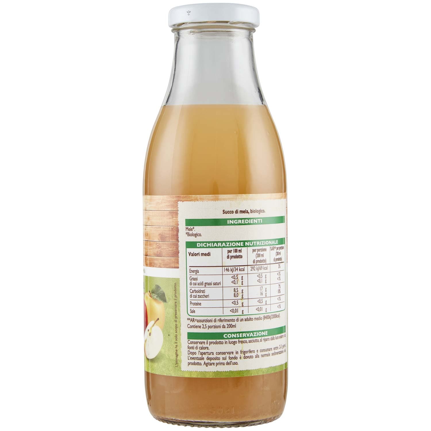 BIO Succo di mela Biologico 500 ml – immagine 5