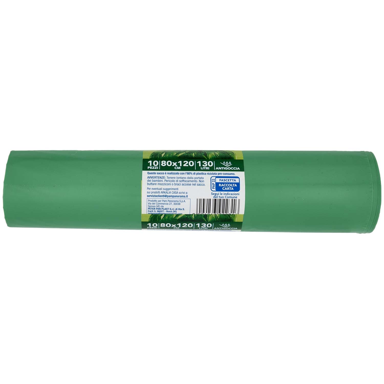 ARKALIA CASA Sacchi Giardino Alto Spessore con Laccio 80x120 cm 130 Litri Antigoccia 10 pz – immagine 7