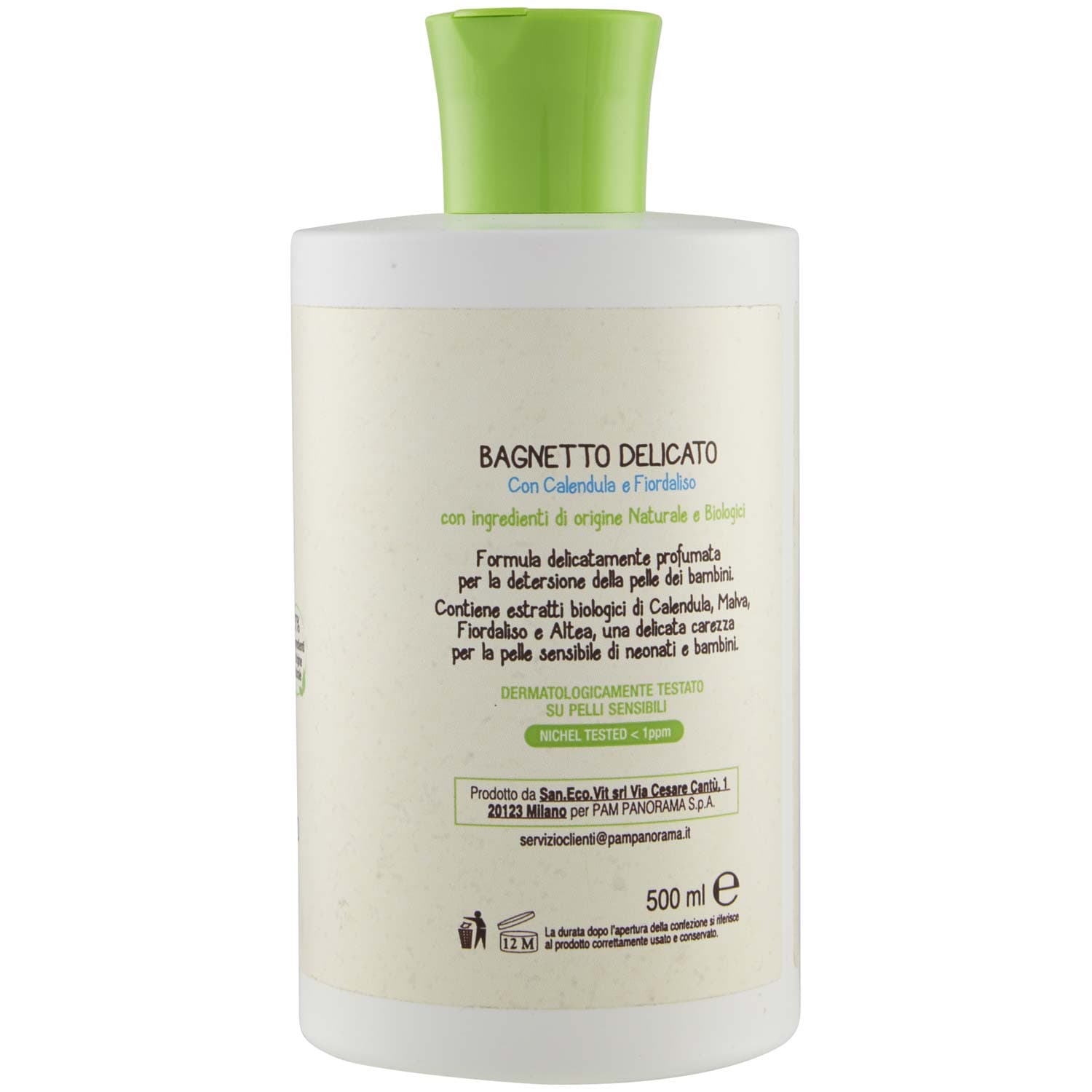 ARKALIA BIO BABY Bagnetto Delicato con Calendula e Fiordaliso 500 ml – immagine 5