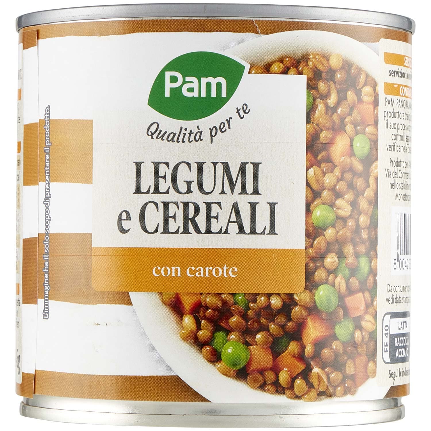 PAM Qualità per te Legumi e Cereali con carote 400 g – immagine 4