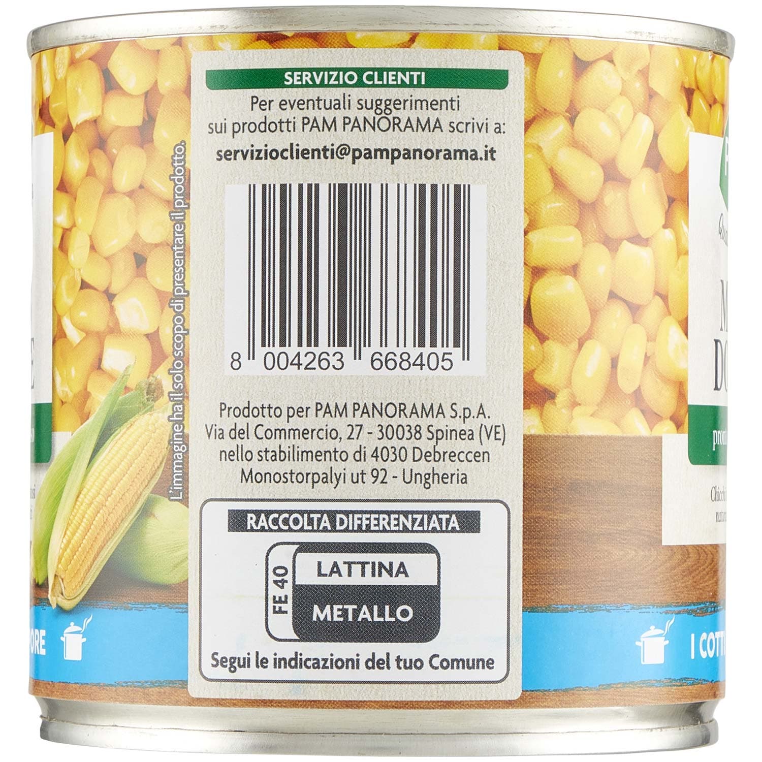 PAM Qualità per te Mais Dolce 300 g – immagine 3