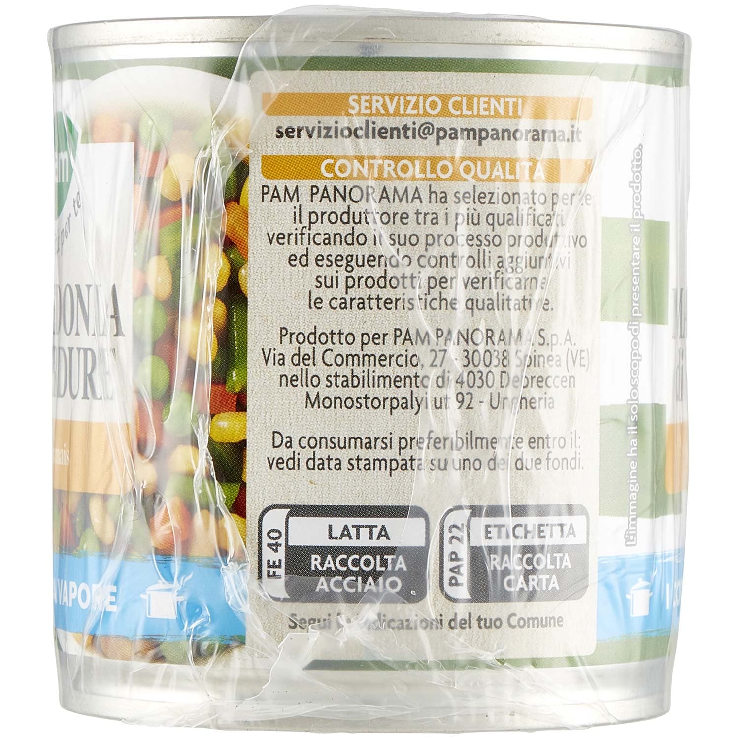 PAM Qualità per te Macedonia di Verdure con mais 2 x 140 g – immagine 5