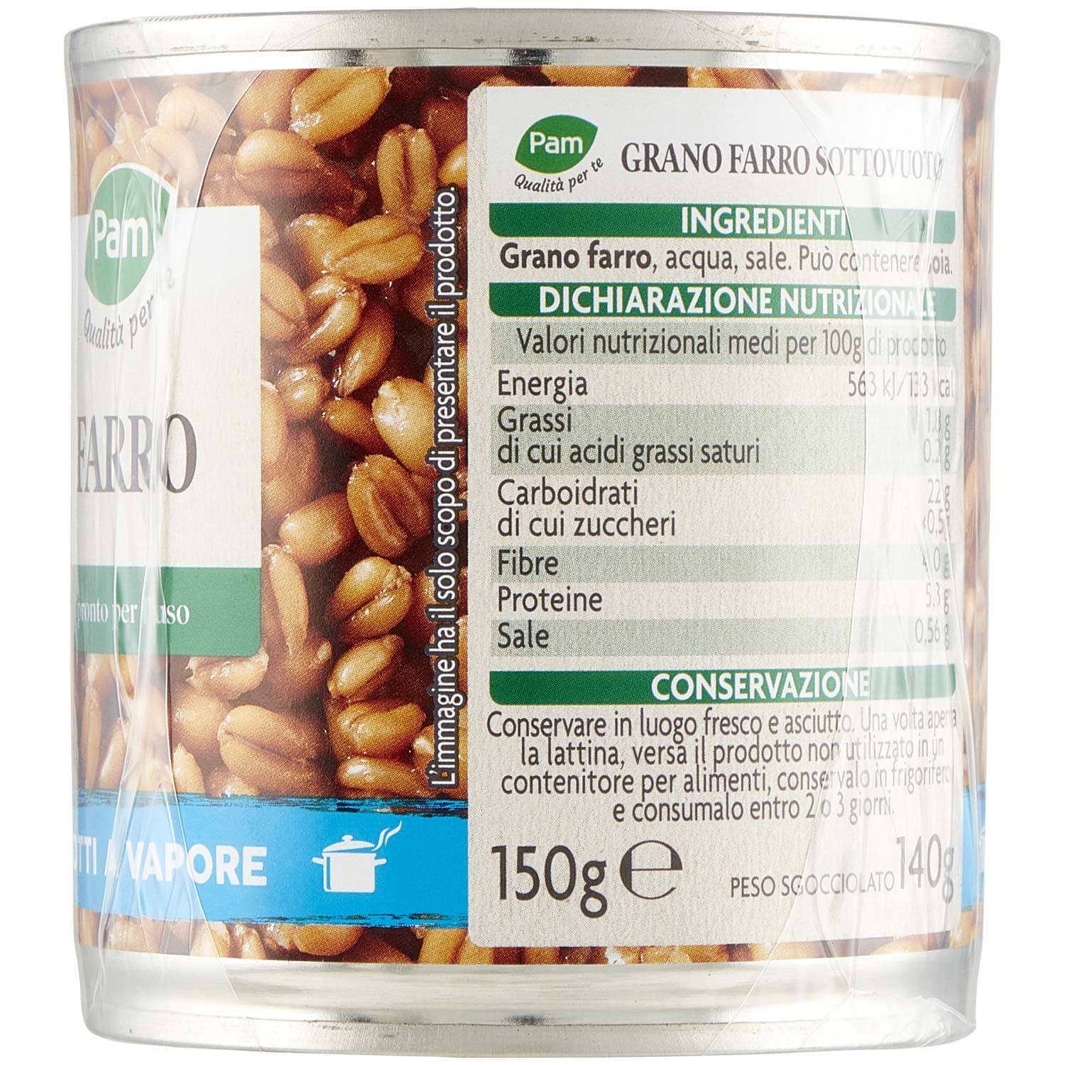 PAM Qualità per te Farro 2 x 150 g – immagine 3
