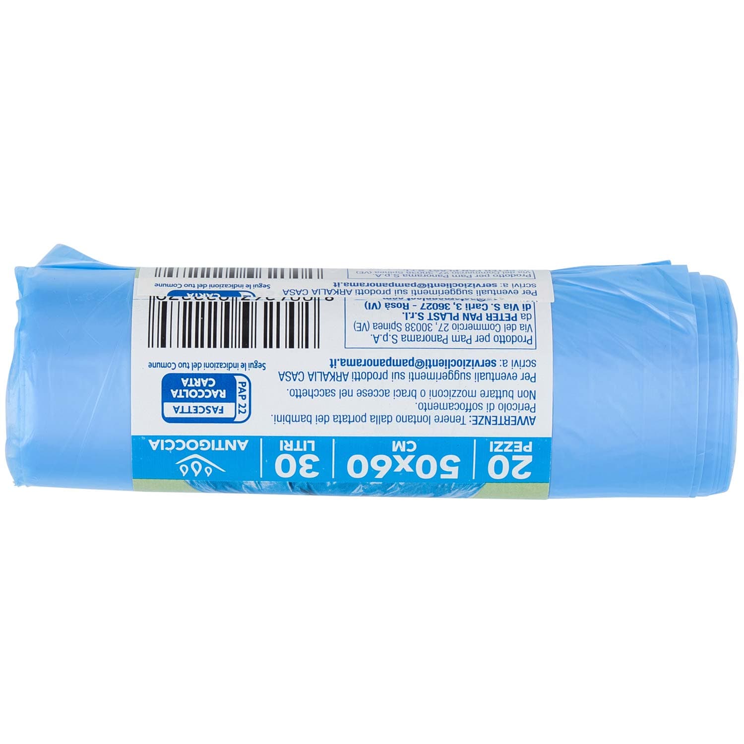 ARKALIA CASA Sacchi Pattumiera con Laccio 50x60 cm 30 Litri Antigoccia 20 pz – immagine 4