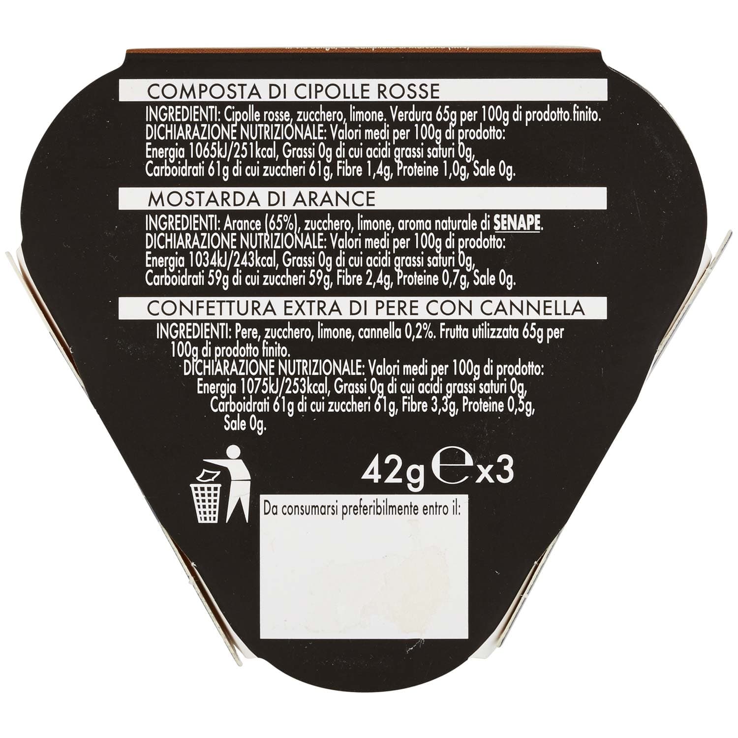 I TESORI Mostarde e Confetture 42g x 3 – immagine 4