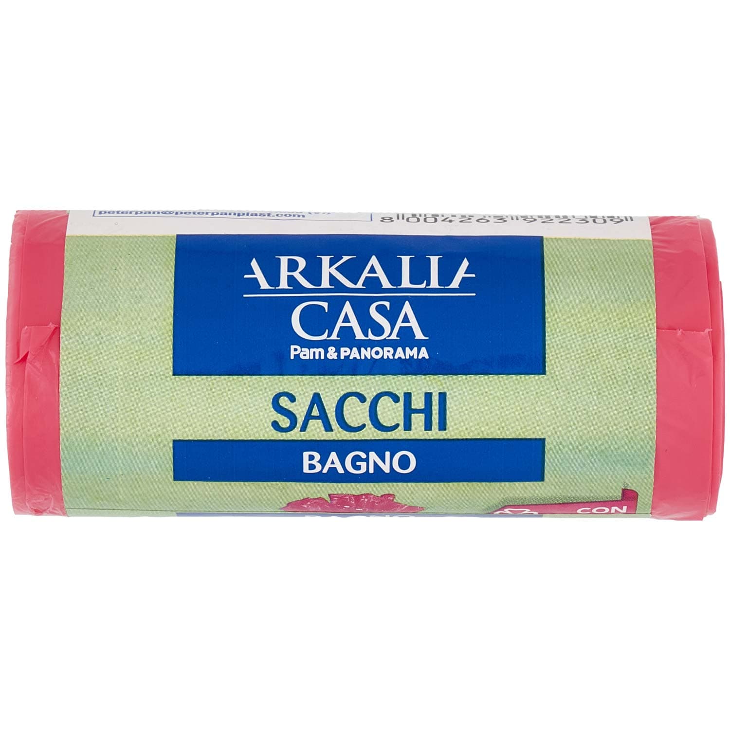 Sacco immondizia bagno con lacci rosa 10lt 35x50cm 20 pezzi – immagine 2