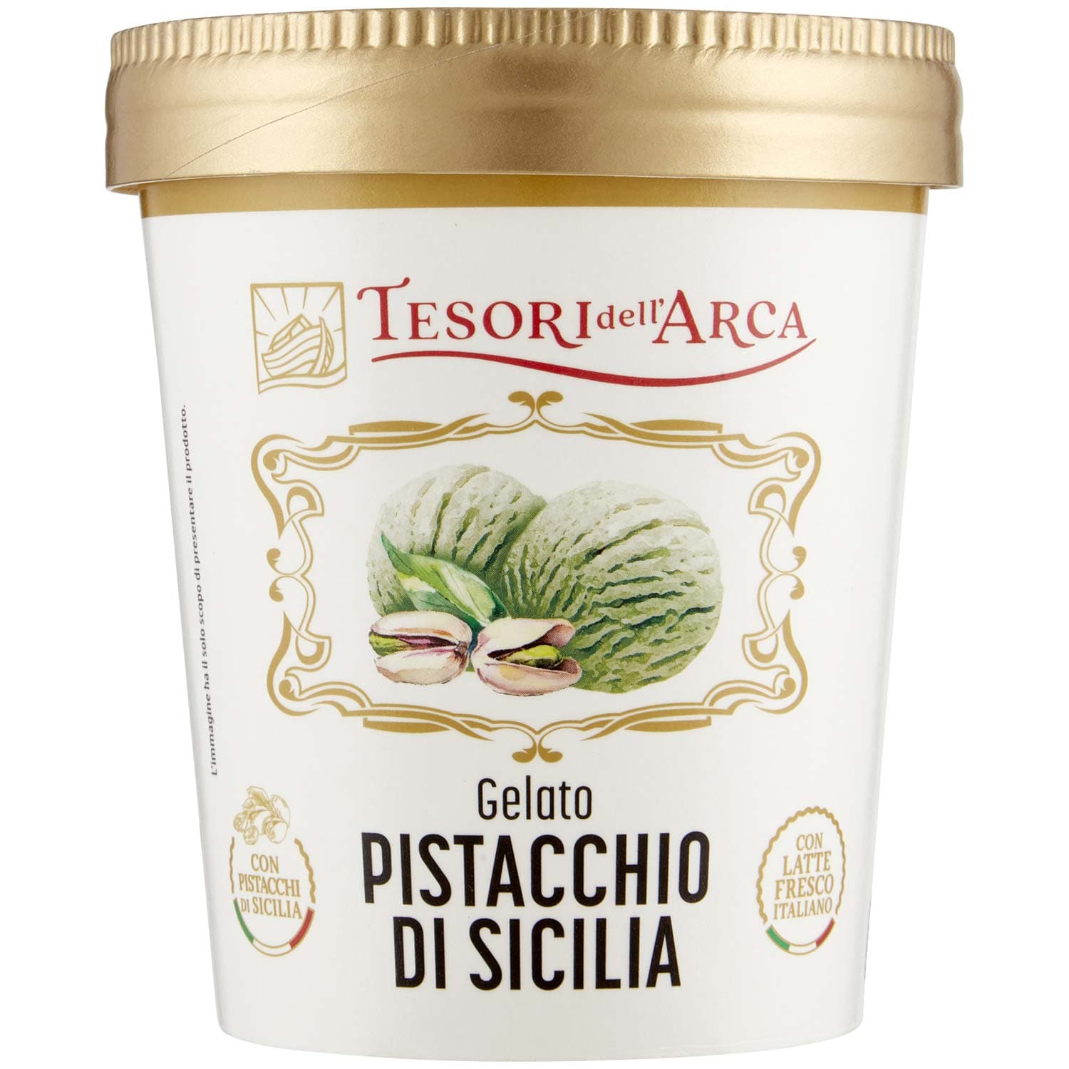 TESORI DELL'ARCA Gelato Pistacchio di Sicilia 300 g – immagine 2