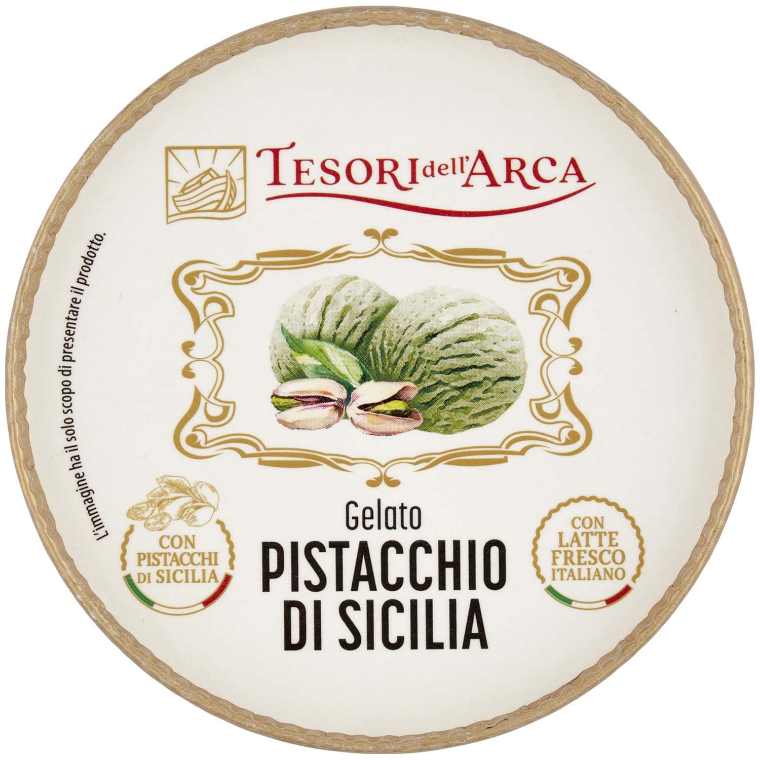 TESORI DELL'ARCA Gelato Pistacchio di Sicilia 300 g – immagine 6