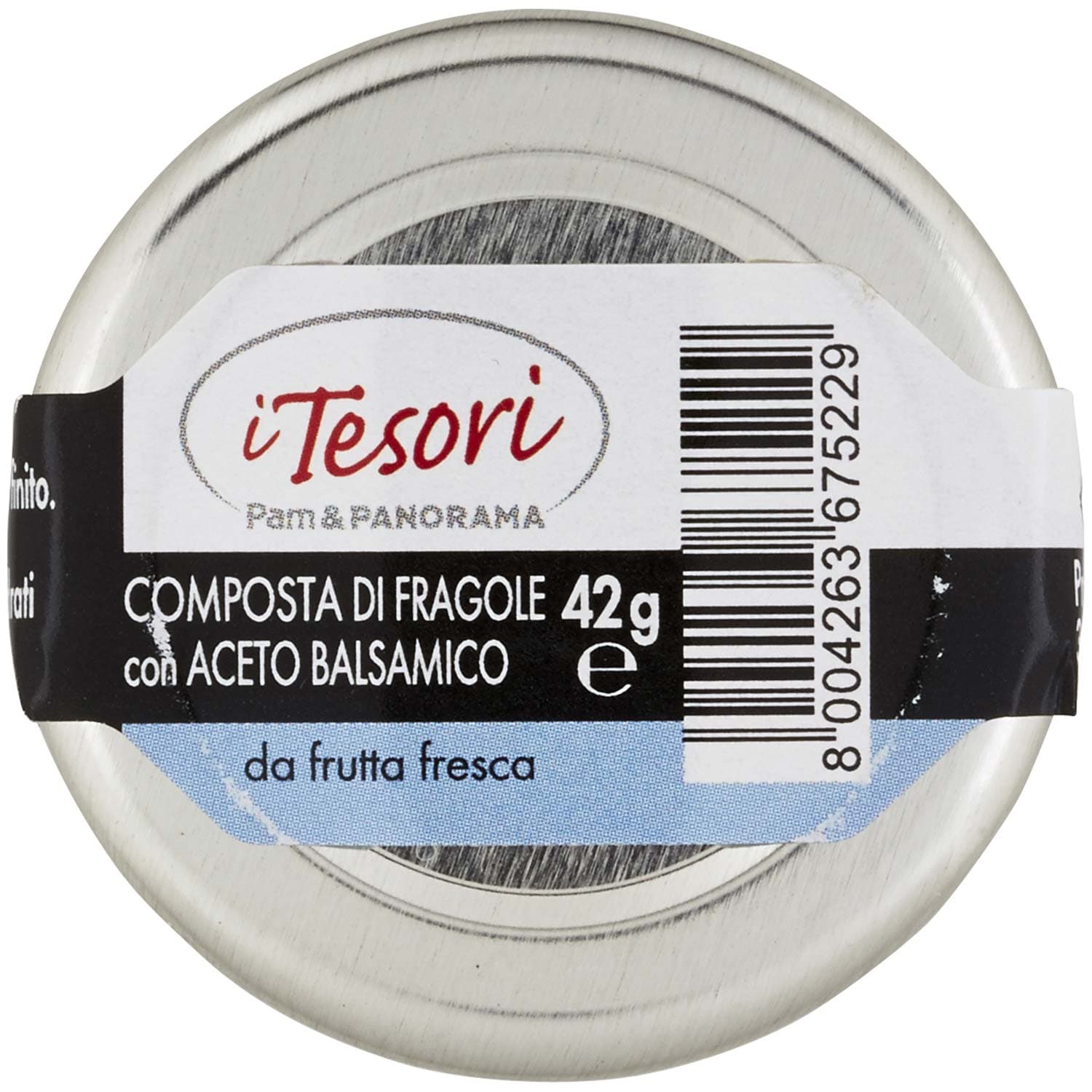 I TESORI Composta di Fragole con Aceto Balsamico 42 g – immagine 6