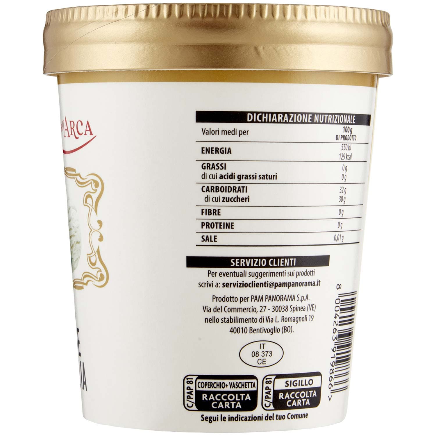 TESORI DELL'ARCA Sorbetto Limone di Sicilia 300 g – immagine 5