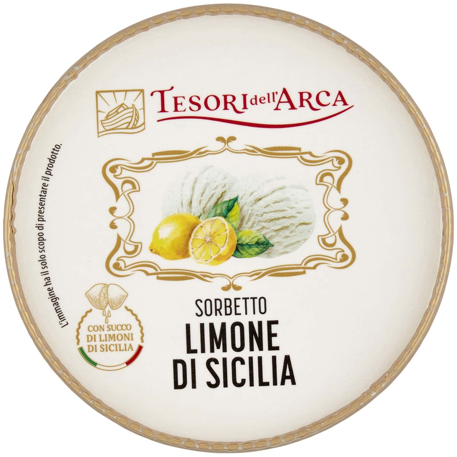 TESORI DELL'ARCA Sorbetto Limone di Sicilia 300 g – immagine 6