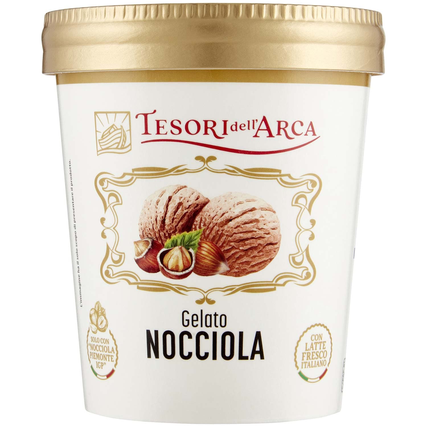 TESORI DELL'ARCA Gelato Nocciola 300 g – immagine 2