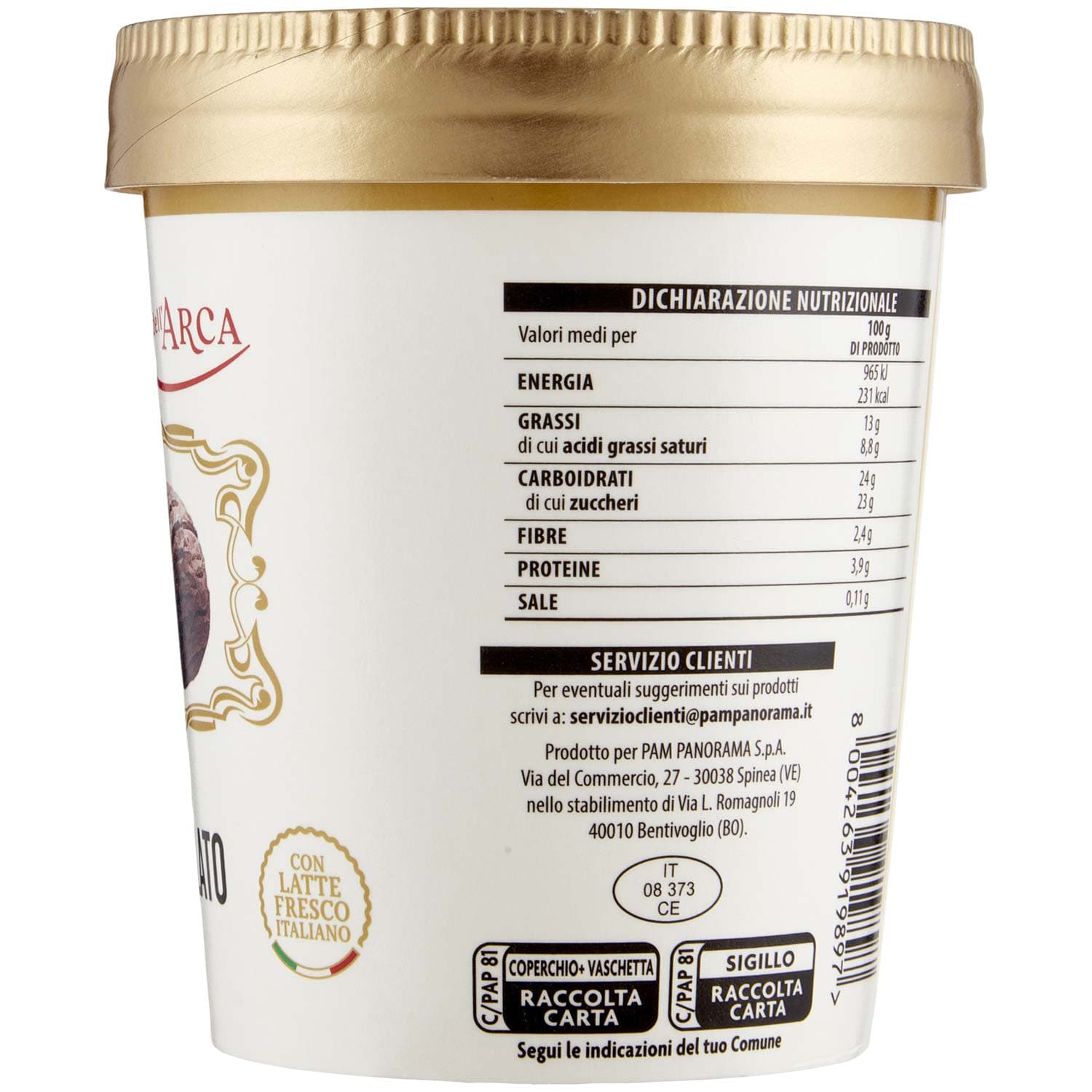 TESORI DELL'ARCA Gelato Cioccolato 300 g – immagine 5