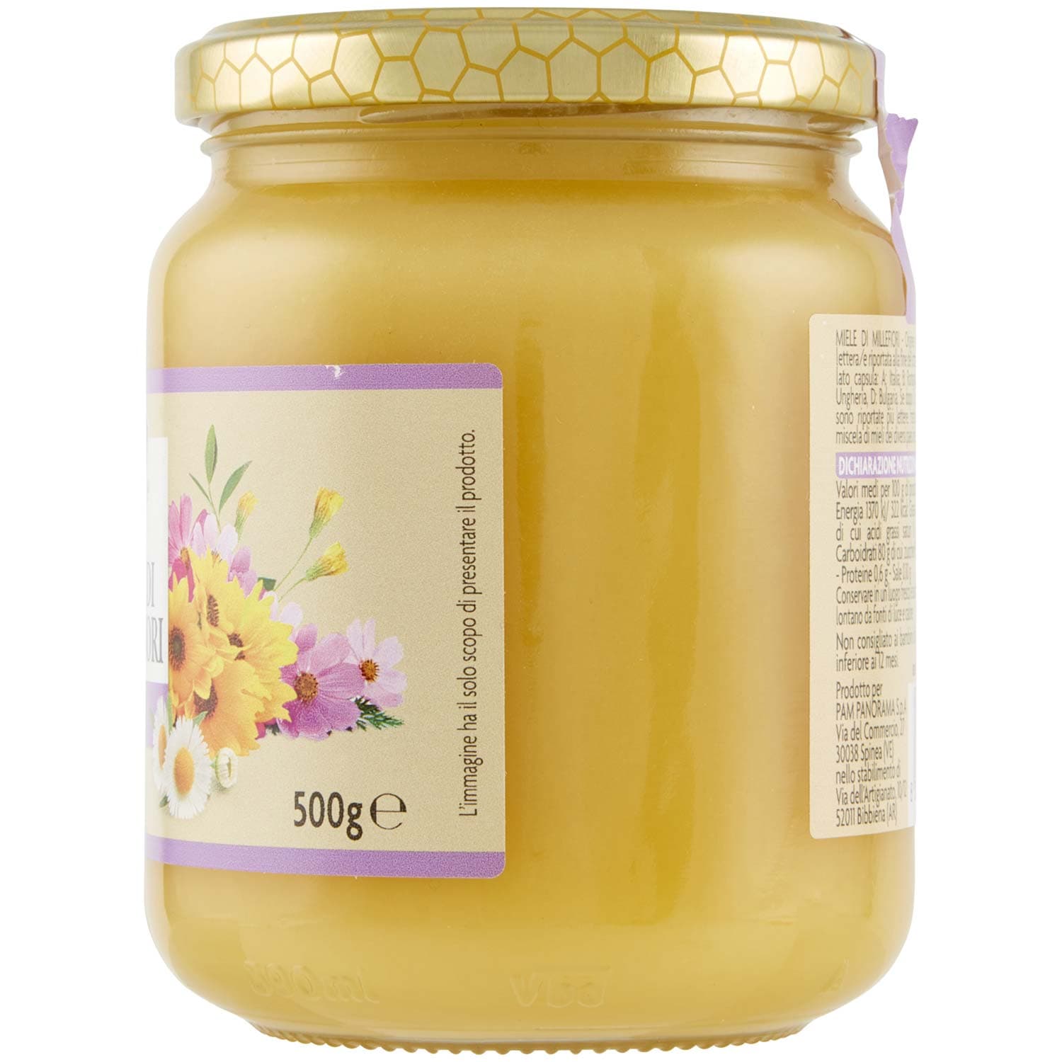 PAM Qualità per te Miele di Millefiori denso 50 0g – immagine 5