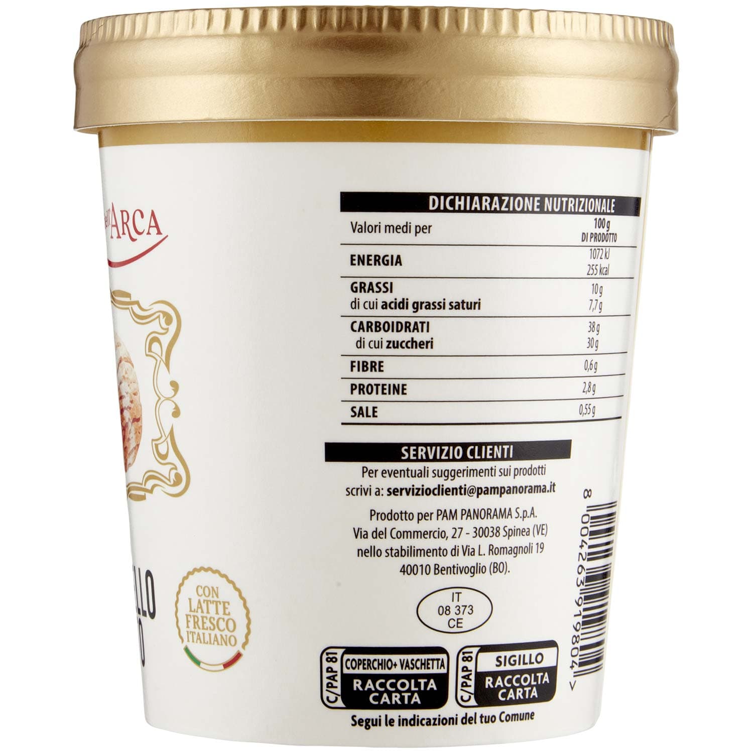 TESORI DELL'ARCA Gelato Caramello Salato 300 g – immagine 5