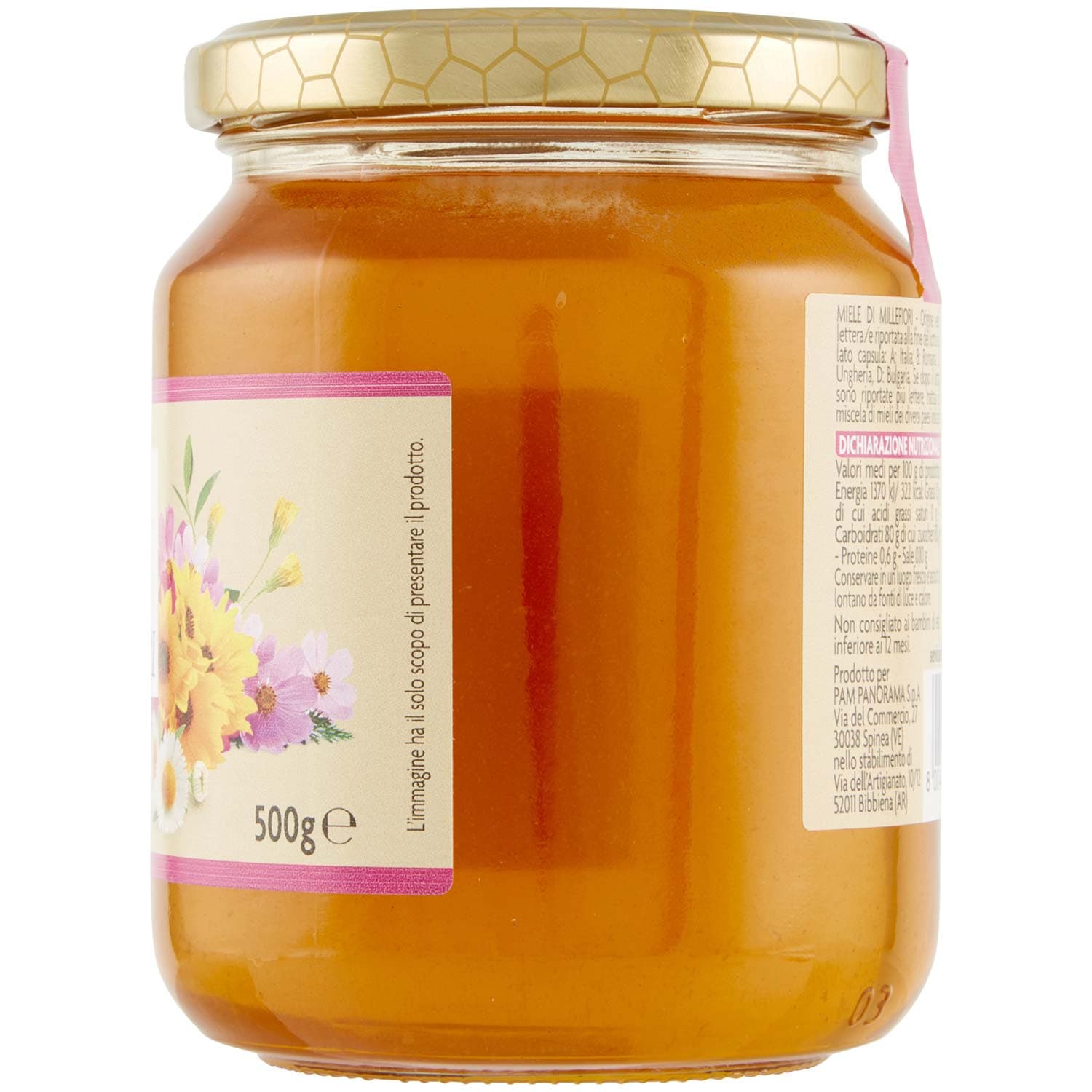 PAM Qualità per te Miele di Millefiori fluido 500 g – immagine 5