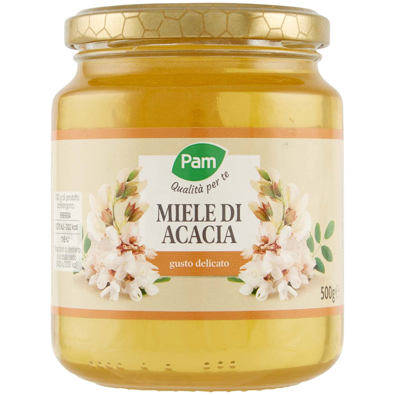PAM Qualità per te Miele di Acacia 500 g – immagine 2
