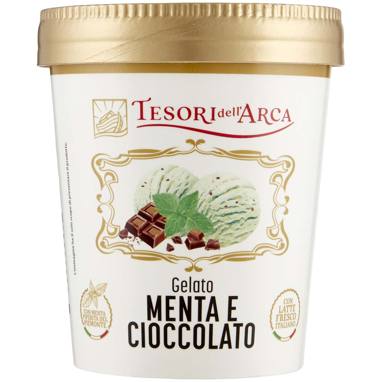TESORI DELL'ARCA Gelato Menta e Cioccolato 300 g – immagine 2
