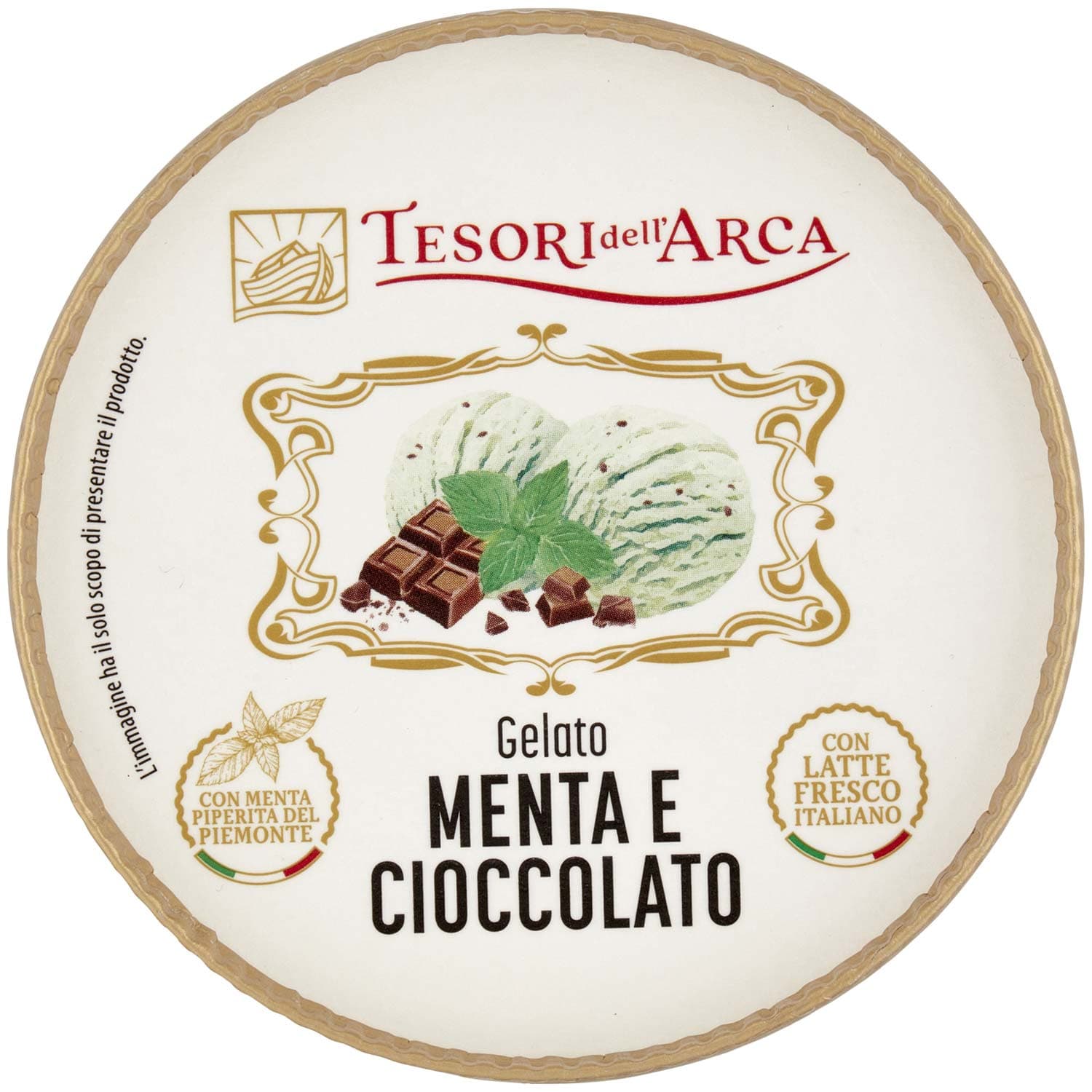 TESORI DELL'ARCA Gelato Menta e Cioccolato 300 g – immagine 6
