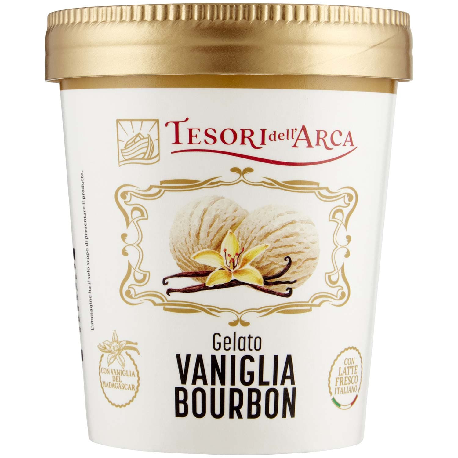 TESORI DELL'ARCA Gelato Vaniglia Bourbon 300 g – immagine 2
