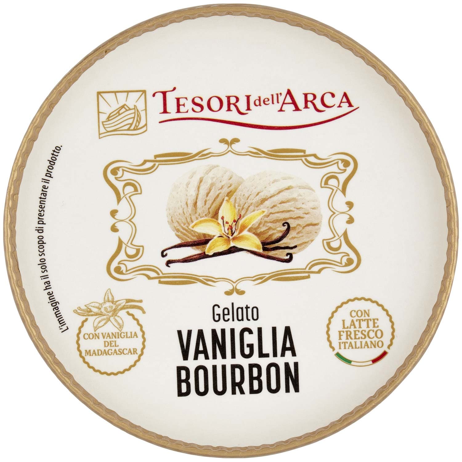 TESORI DELL'ARCA Gelato Vaniglia Bourbon 300 g – immagine 6