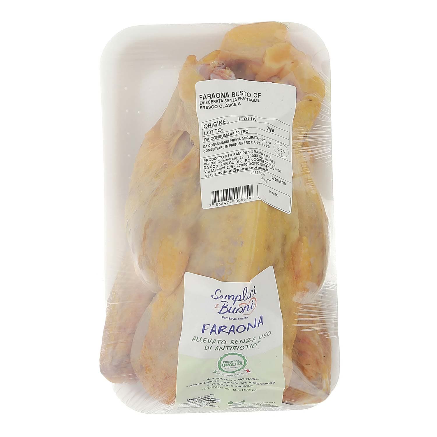 Faraona busto senza antibiotici – immagine 2