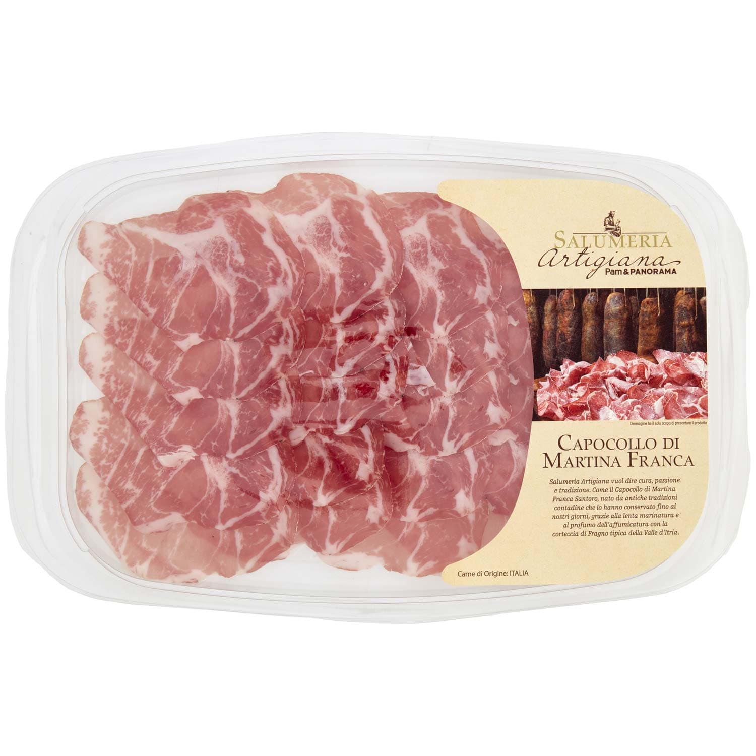 SALUMERIA ARTIGIANA Capocollo di Martina Franca 80 g – immagine 2
