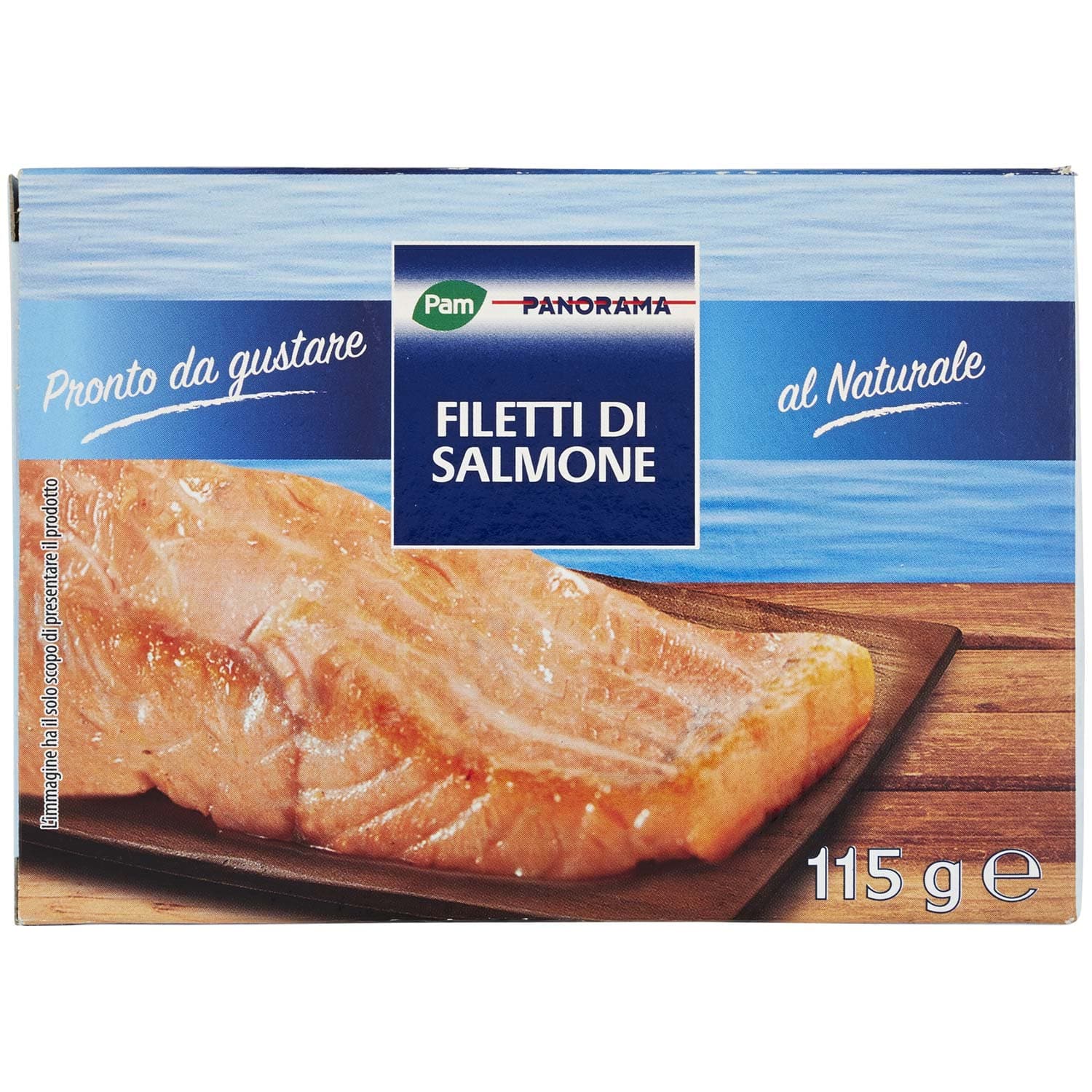 PAM PANORAMA Filetti di Salmone al Naturale 115 g – immagine 2