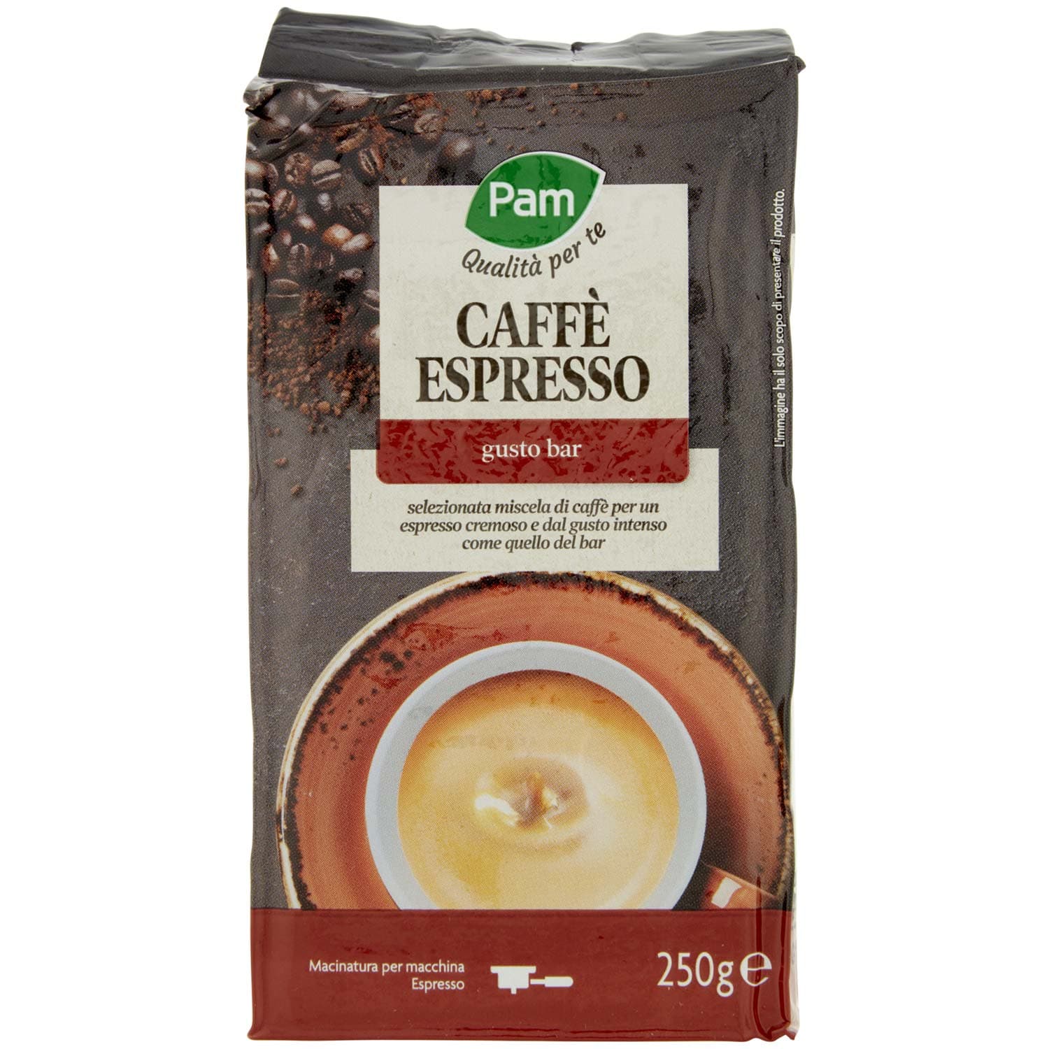 PAM Qualità per te Caffè Espresso gusto bar 250 g – immagine 2
