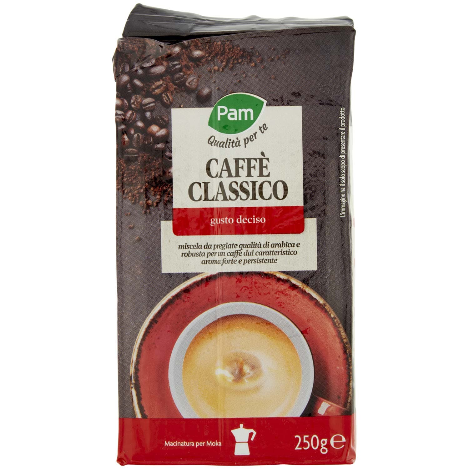 PAM Qualità per te Caffè Classico gusto deciso 250 g – immagine 2