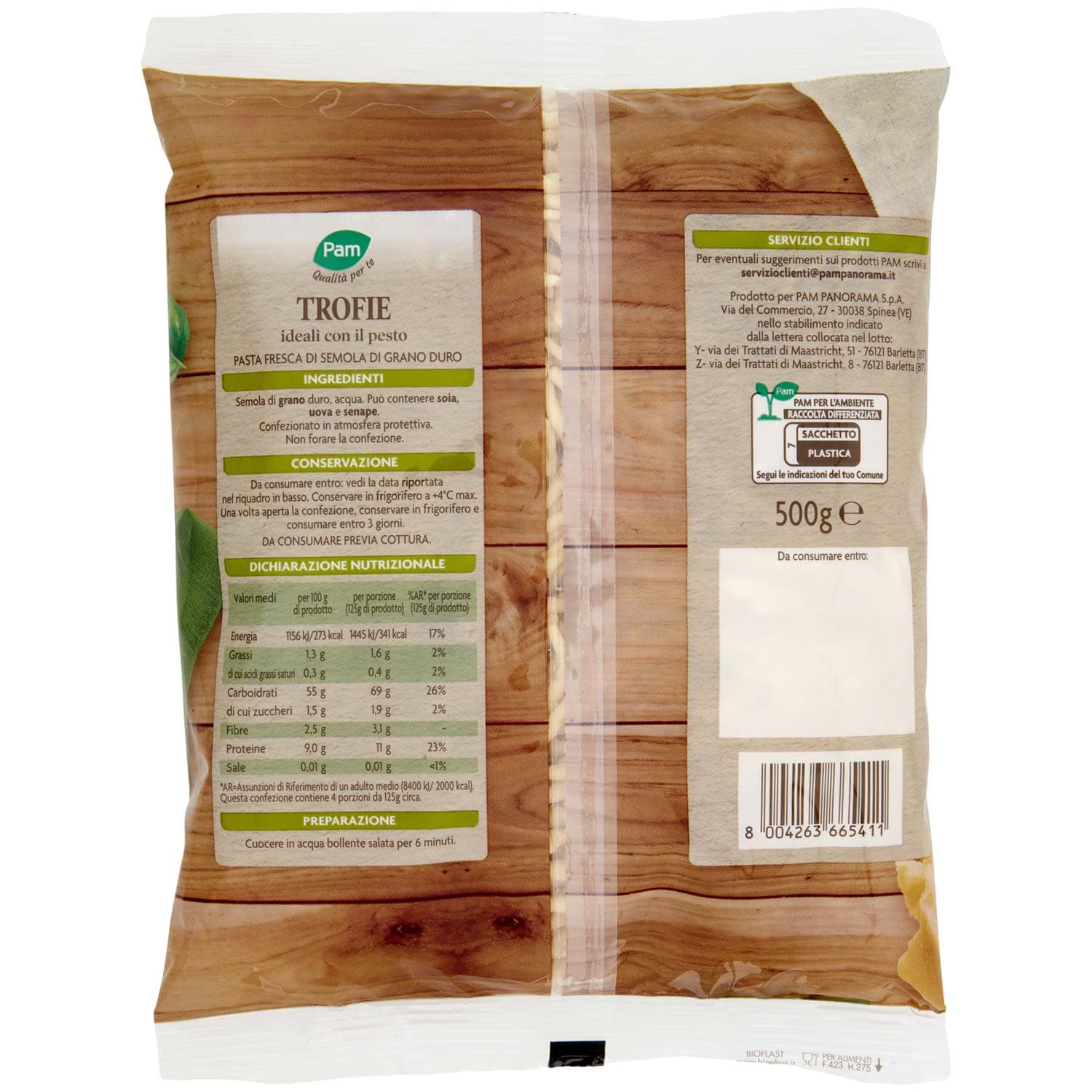 PAM Qualità per te Trofie ideali con il pesto 500 g – immagine 4