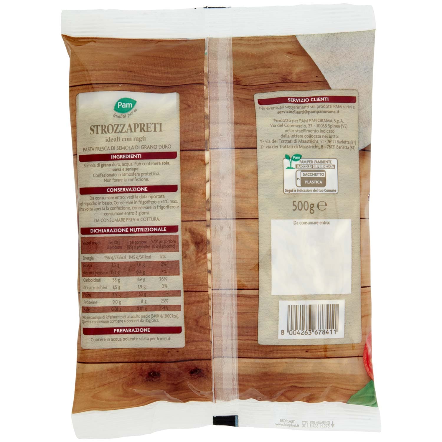 PAM Qualità per te Strozzapreti ideali con ragù 500 g – immagine 4