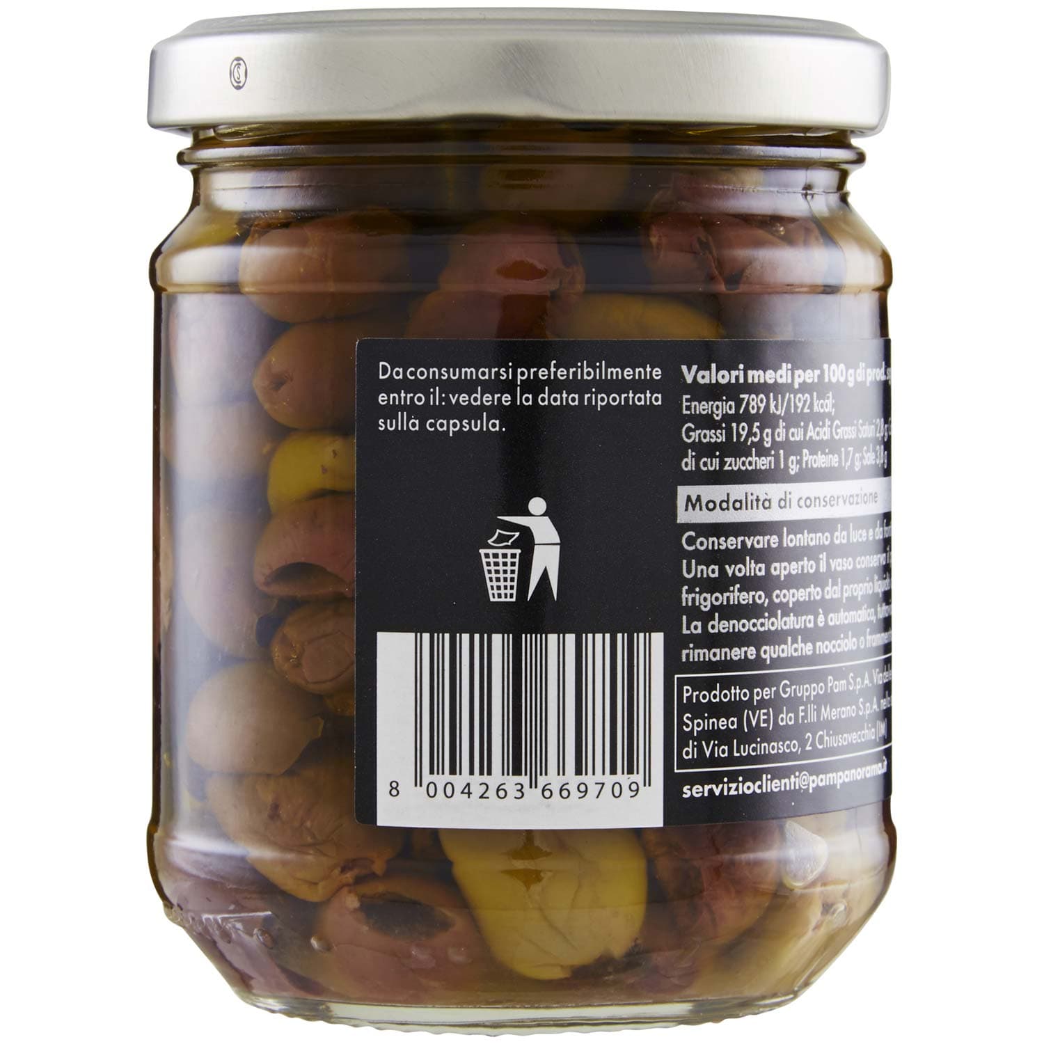 Raineri Olive Taggiasche Denocciolate in Olio Extra Vergine di Oliva 33% 180 g – immagine 4