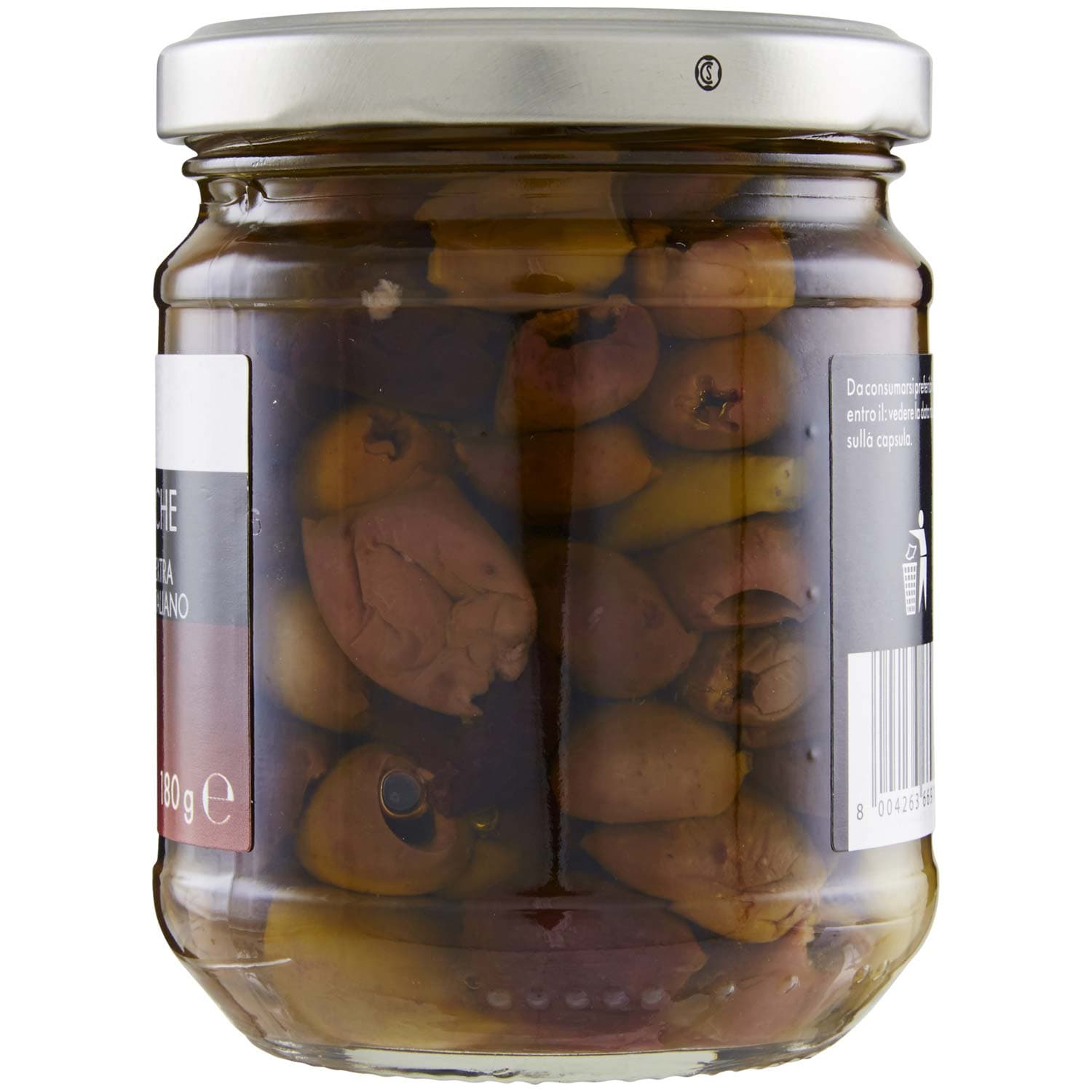 Raineri Olive Taggiasche Denocciolate in Olio Extra Vergine di Oliva 33% 180 g – immagine 5