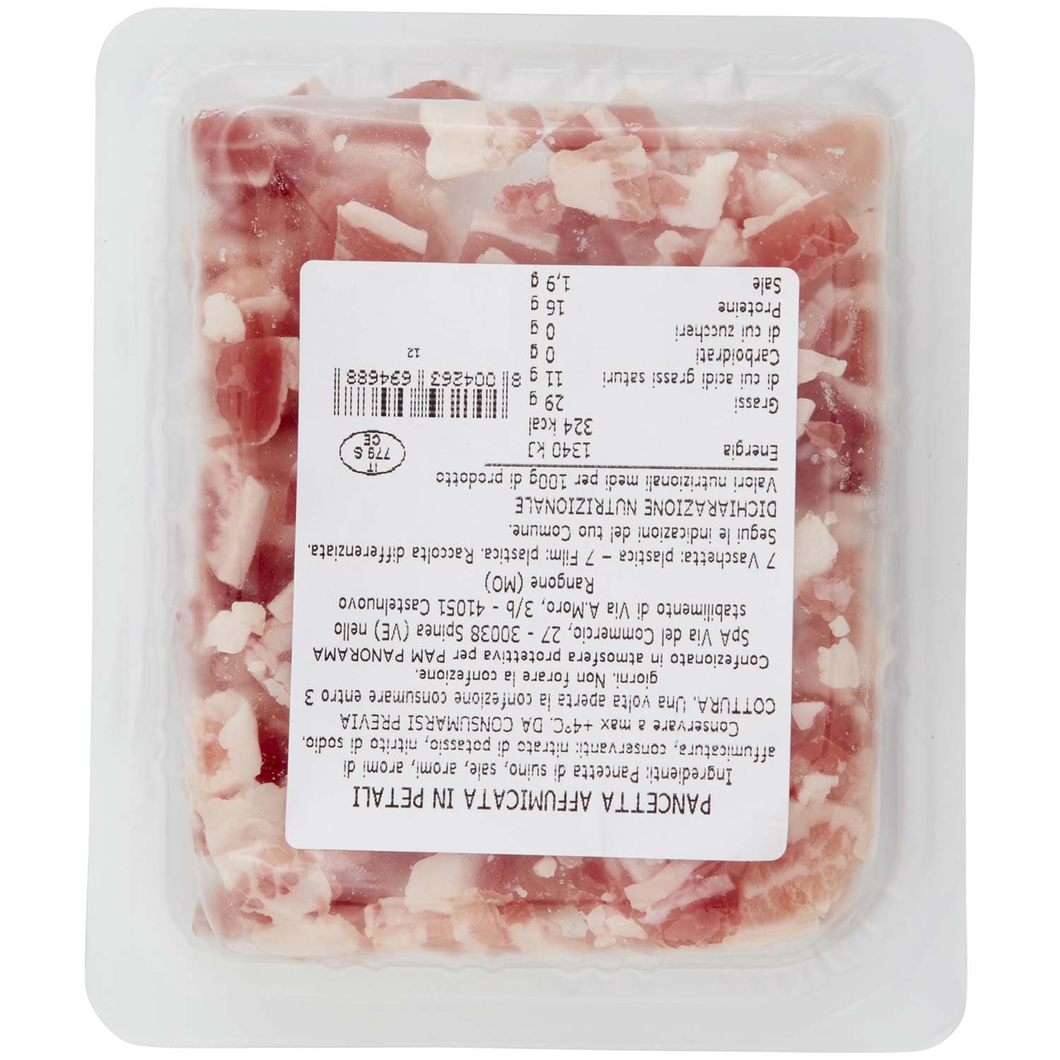 PAM PANORAMA Pancetta Affumicata in petali 100 gg – immagine 4